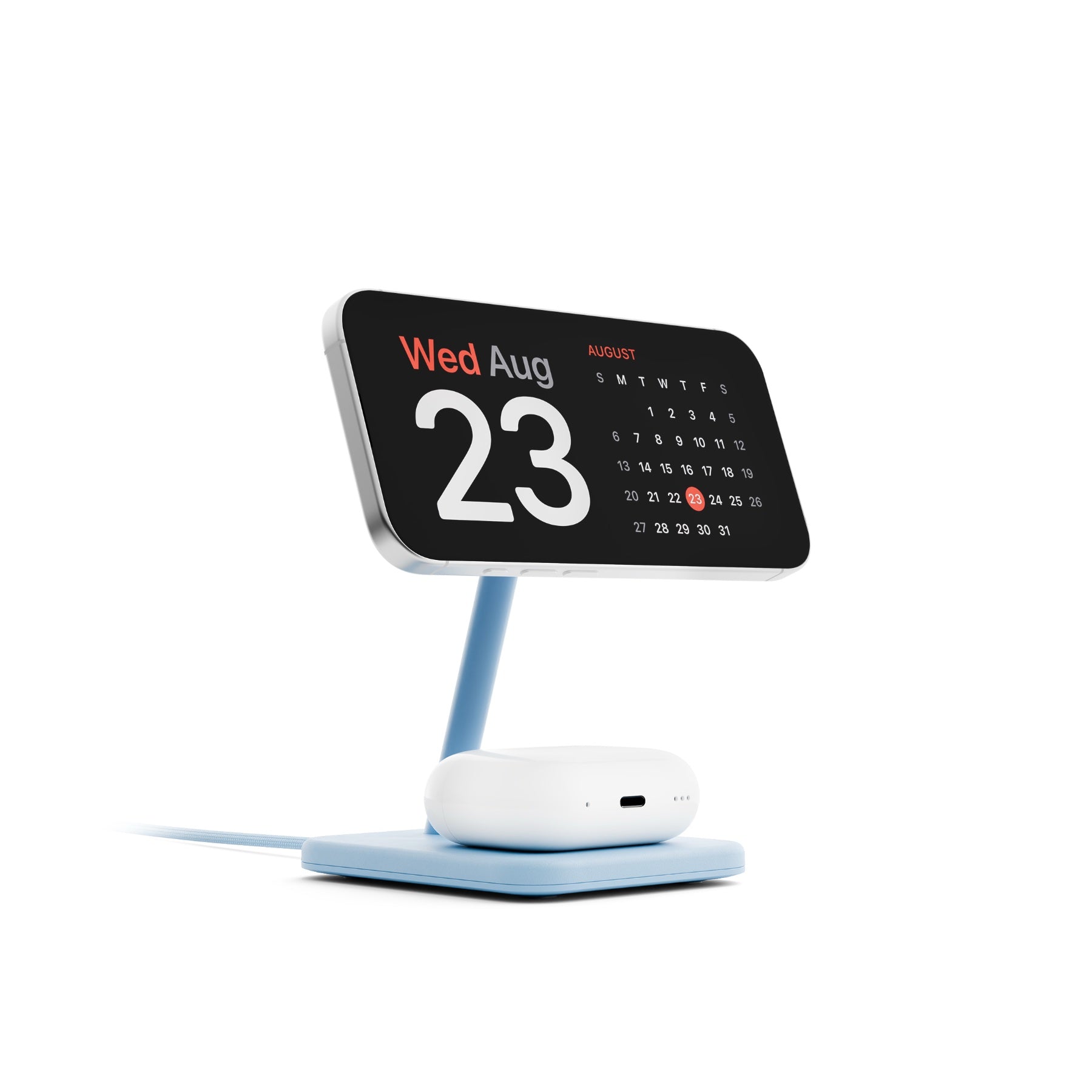 HiRise 2 Deluxe - 2-in-1 Qi2 charger