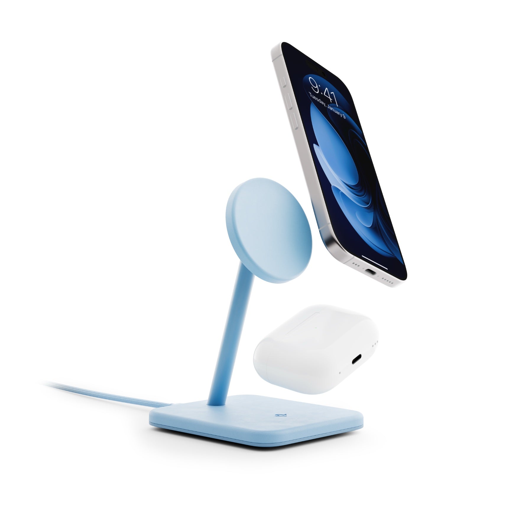 HiRise 2 Deluxe - 2-in-1 Qi2 charger
