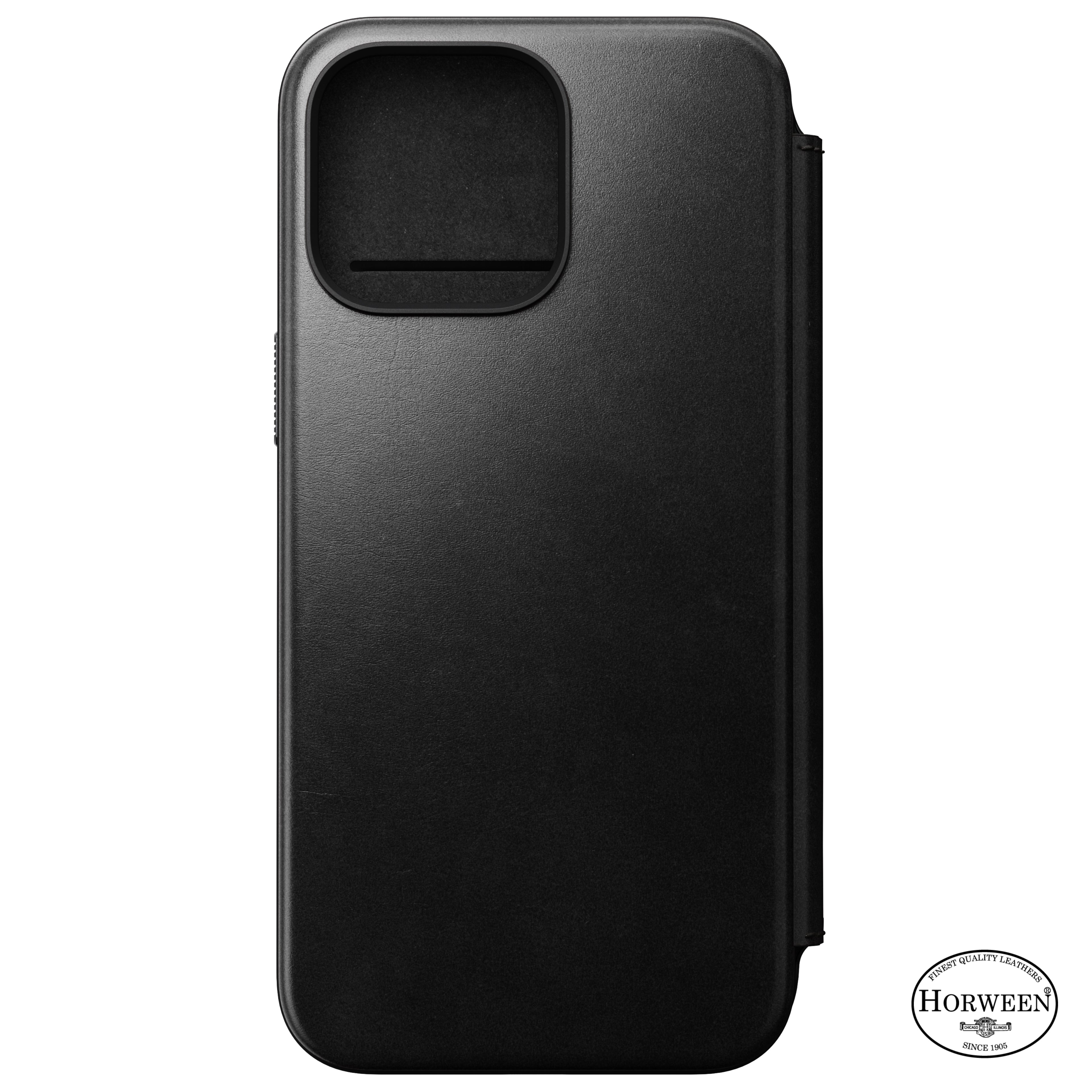 Modern Horween Leather Folio for iPhone 15 Series
