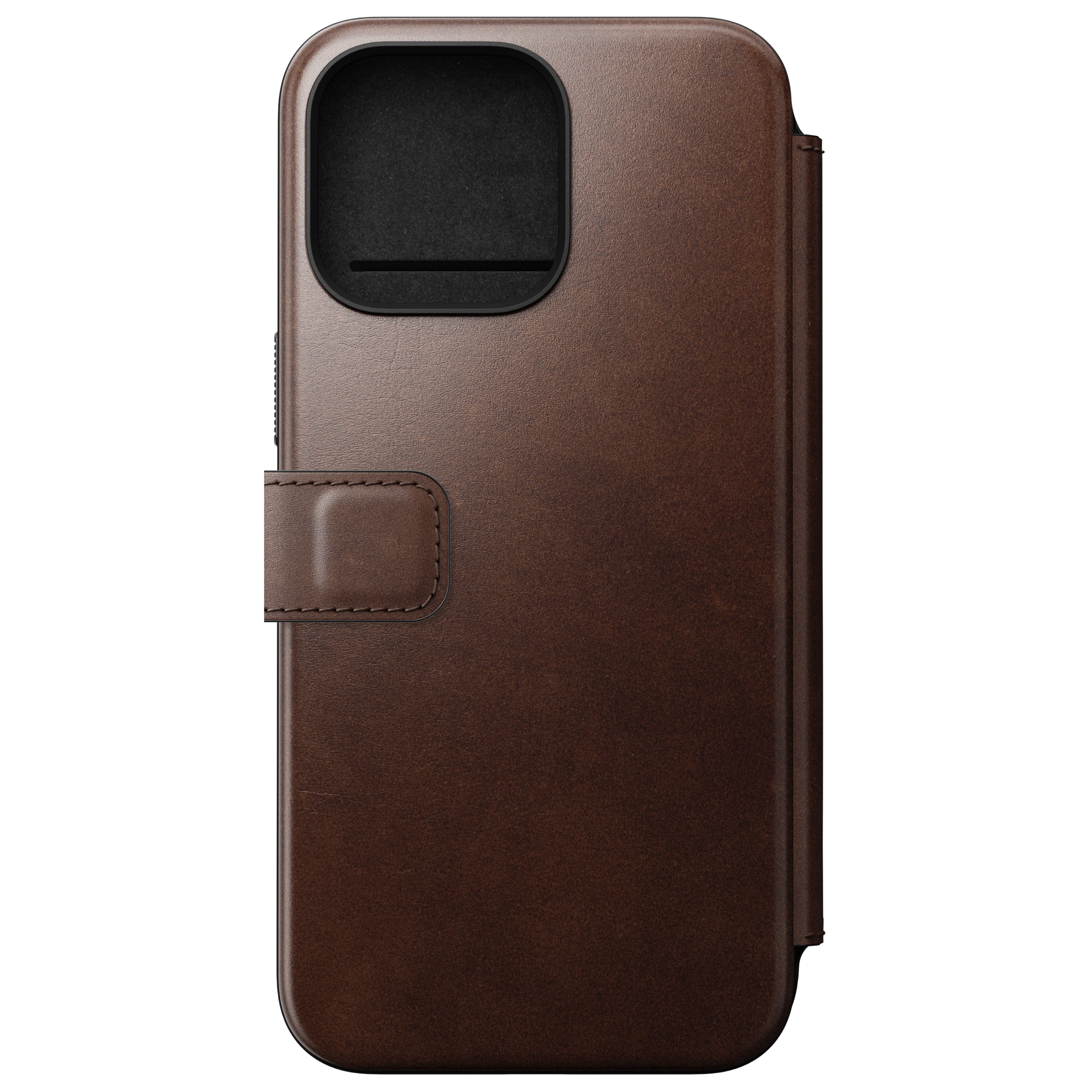 Modern Horween Leather Folio for iPhone 15 Series