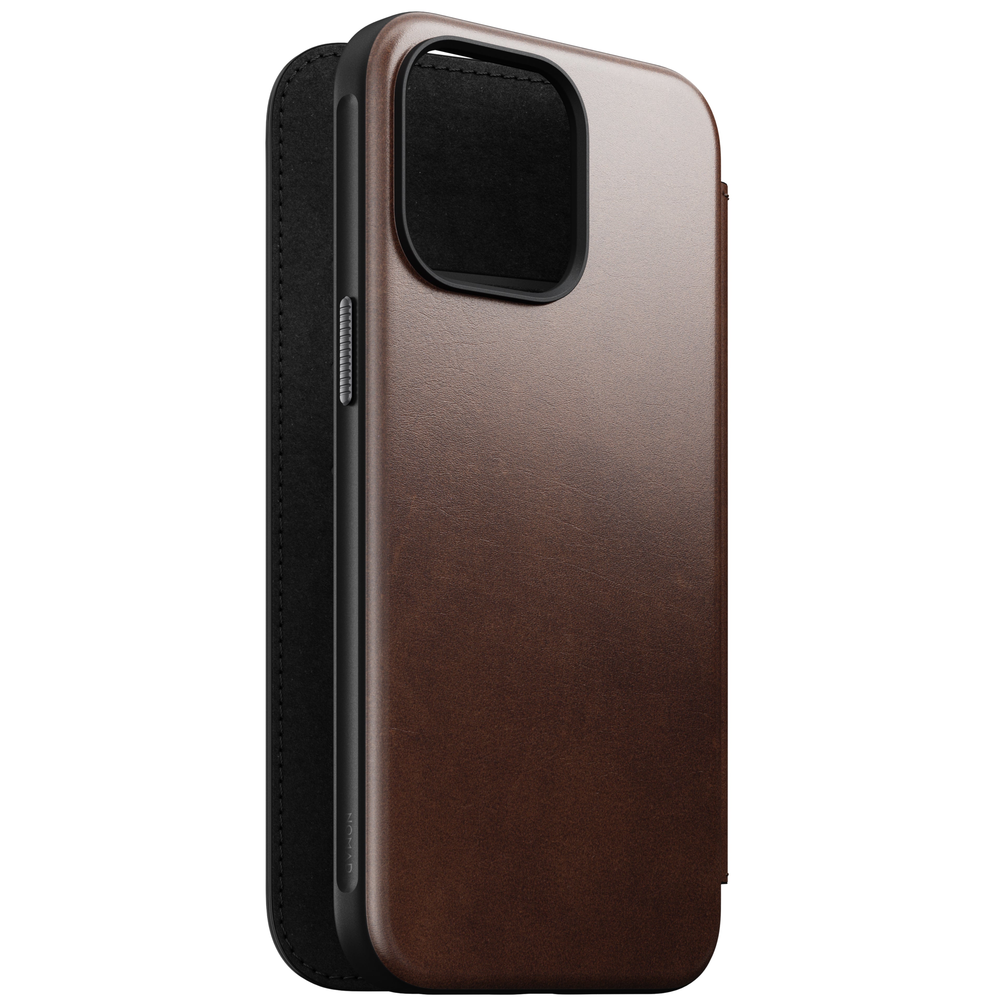Modern Horween Leather Folio for iPhone 15 Series