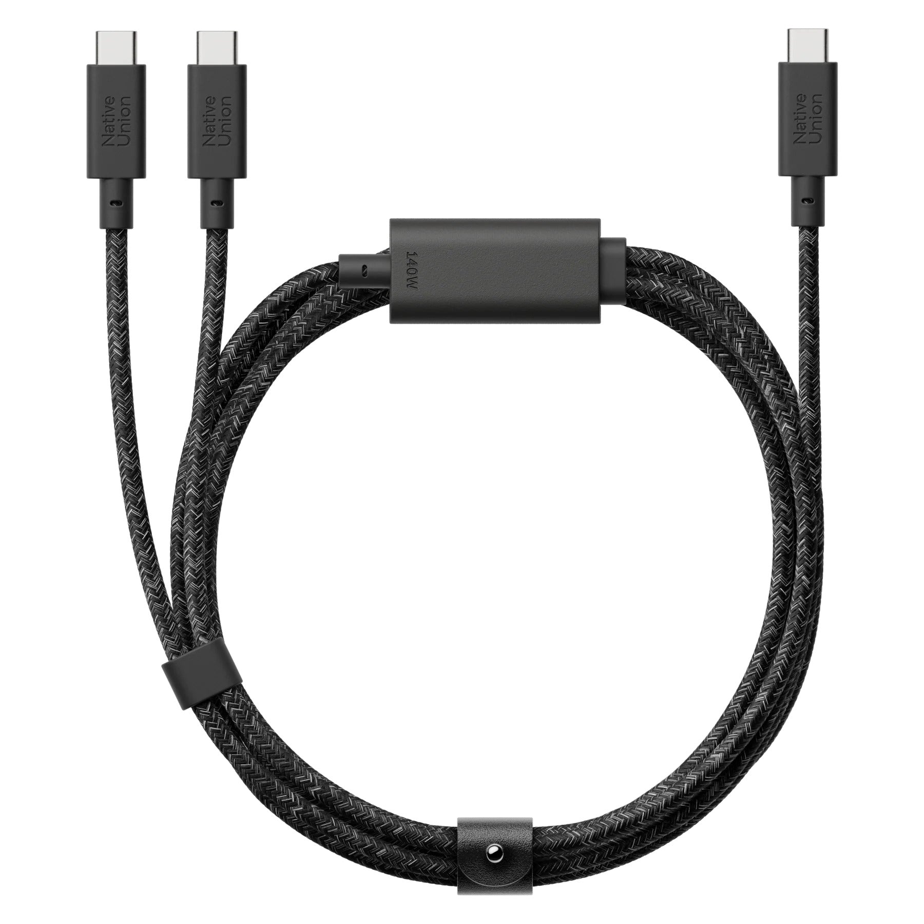 Belt Cable 2-in-1 USB-C to USB-C & USB-C Cable (140W)