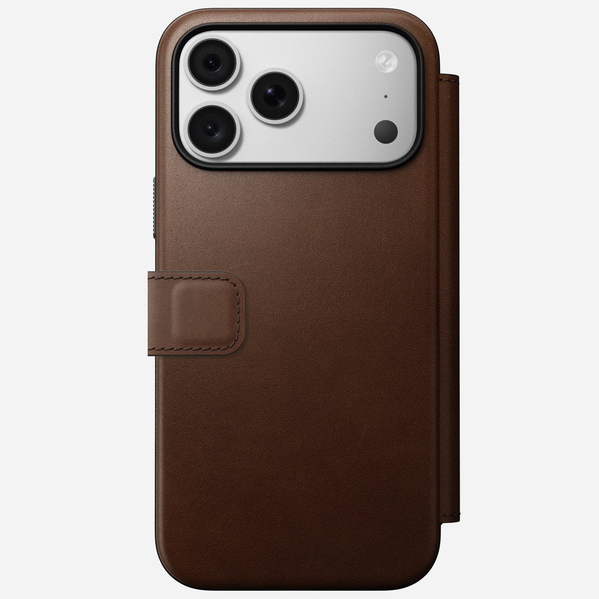 Modern Leather Folio for iPhone 18 Pro and Pro Max