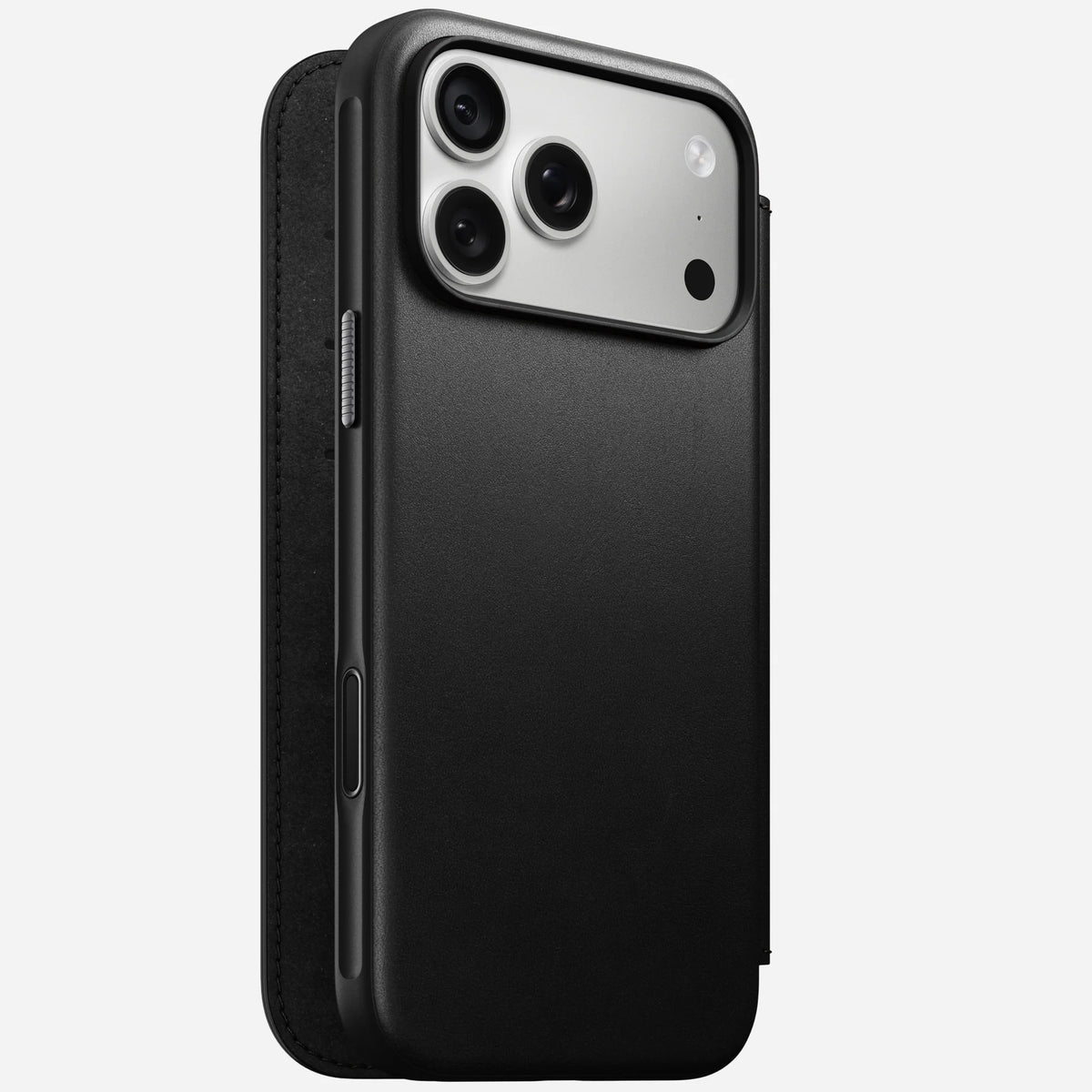 Modern Leather Folio for iPhone 18 Pro and Pro Max