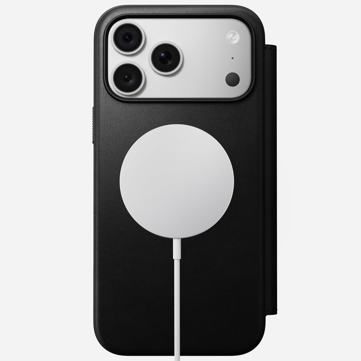 Modern Leather Folio for iPhone 18 Pro and Pro Max