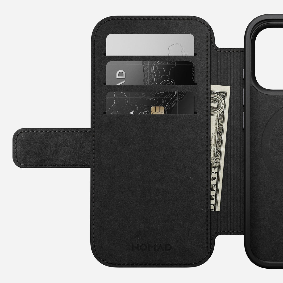 Modern Leather Folio for iPhone 18 Pro and Pro Max