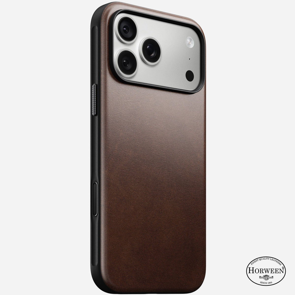 Modern Horween Leather Case for iPhone 18 Pro and Pro Max