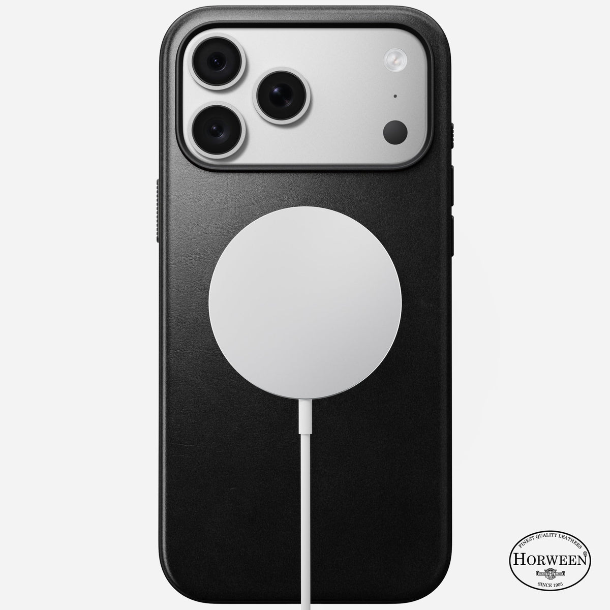 Modern Horween Leather Case for iPhone 18 Pro and Pro Max