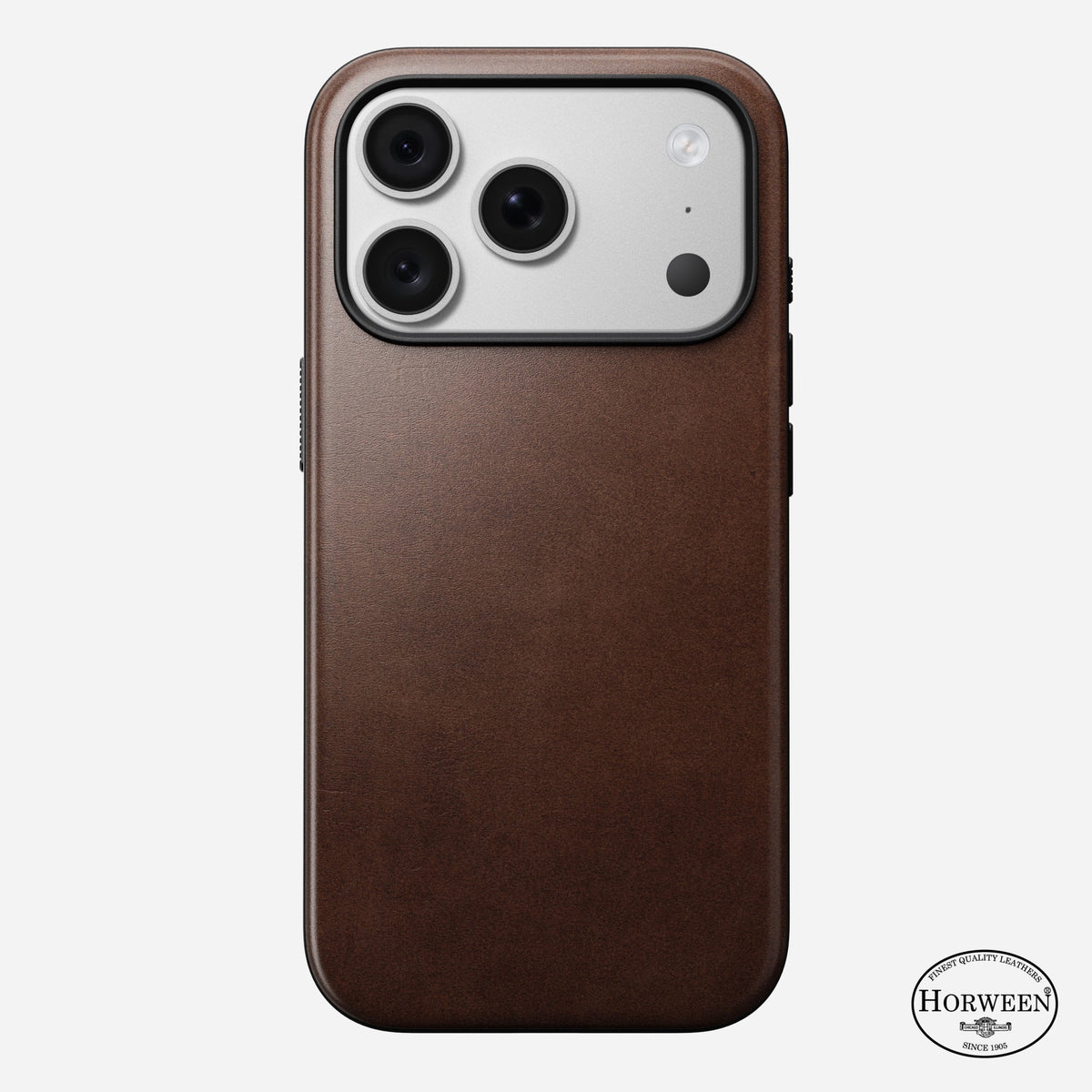 Modern Horween Leather Case for iPhone 18 Pro and Pro Max