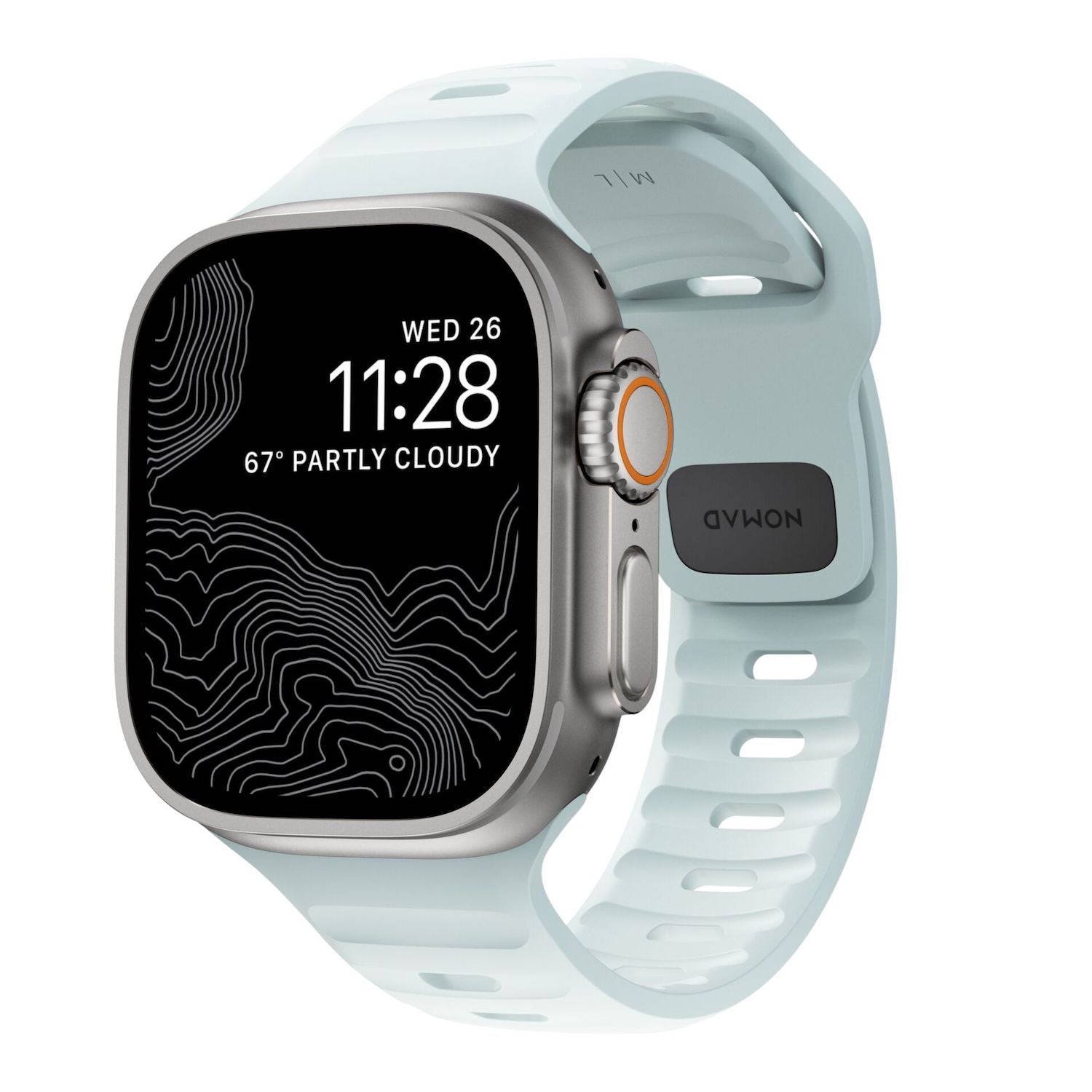 Sport Band for Apple Watch - Icy Blue Glow (Limited Edition)
