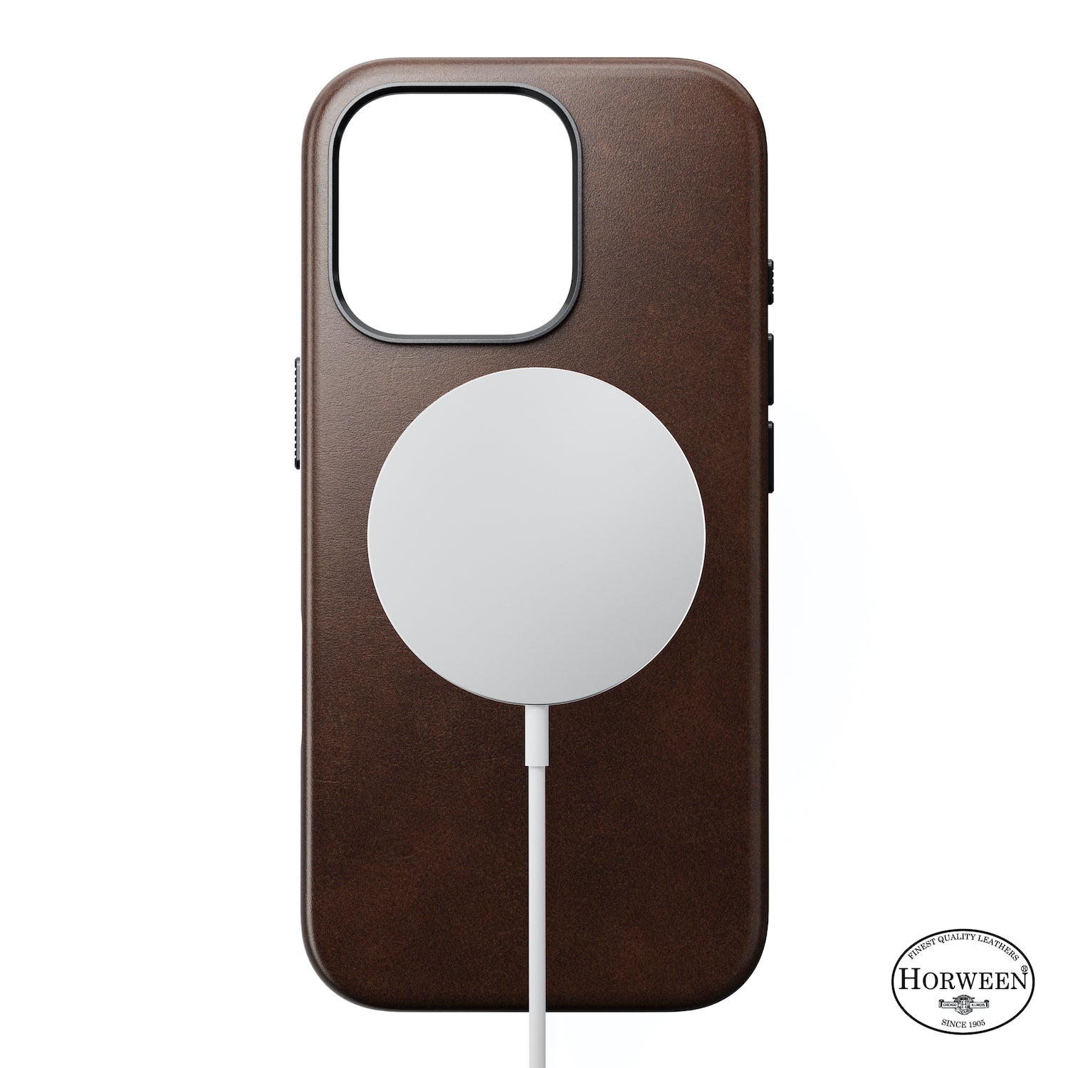 Traditional Horween Leather Case for iPhone 16 Pro and Pro Max