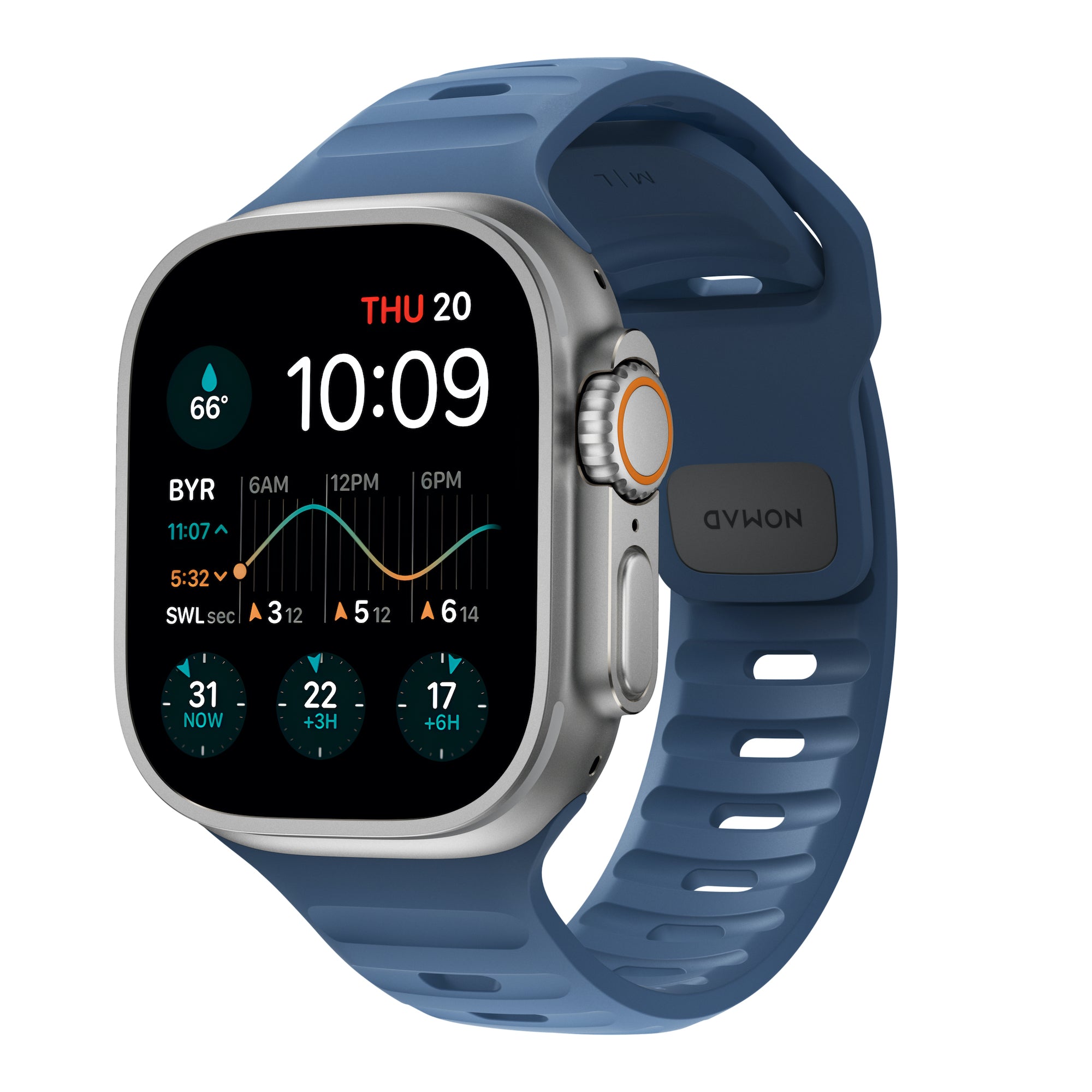 Nomad Sport Band for Apple Watch Naval Blue