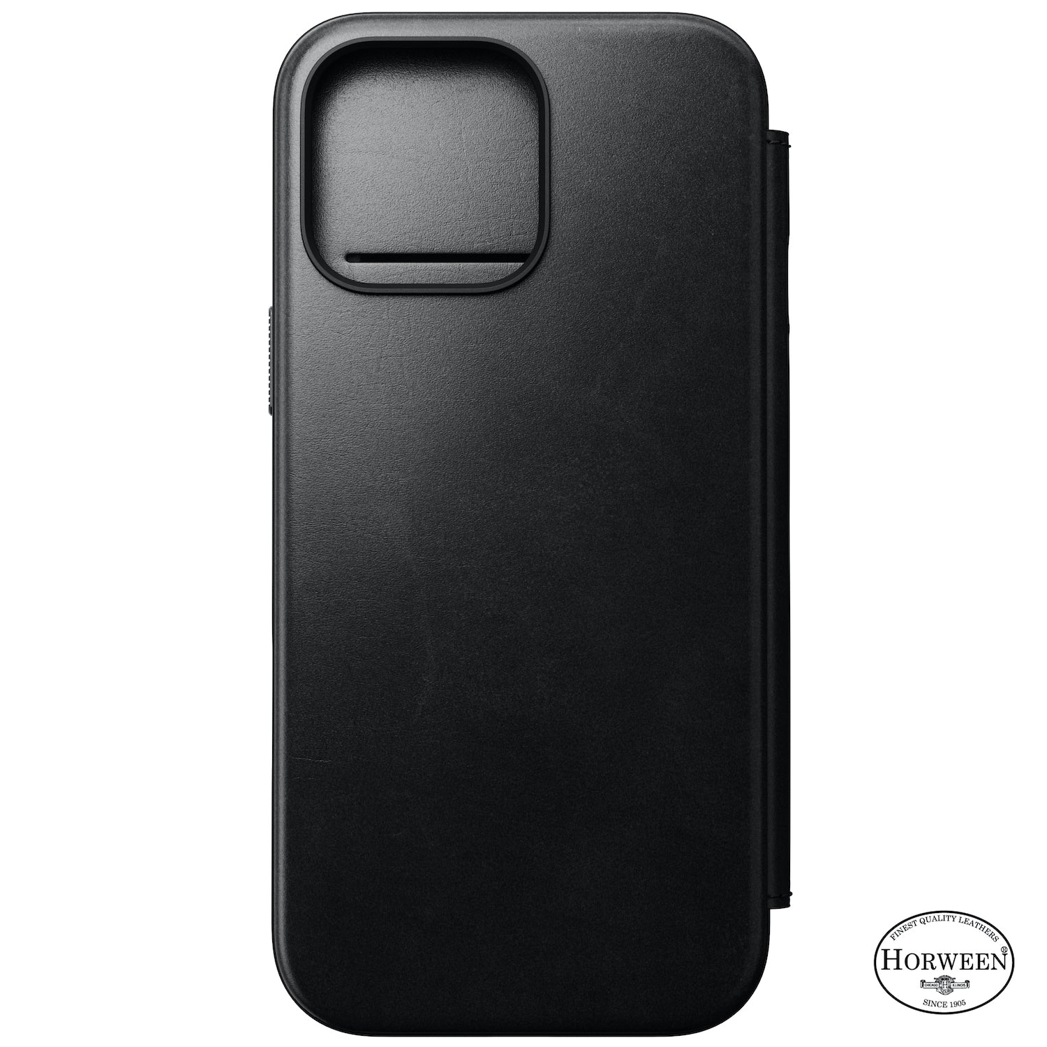 Modern Horween Leather Folio for iPhone 16 Pro and Pro Max