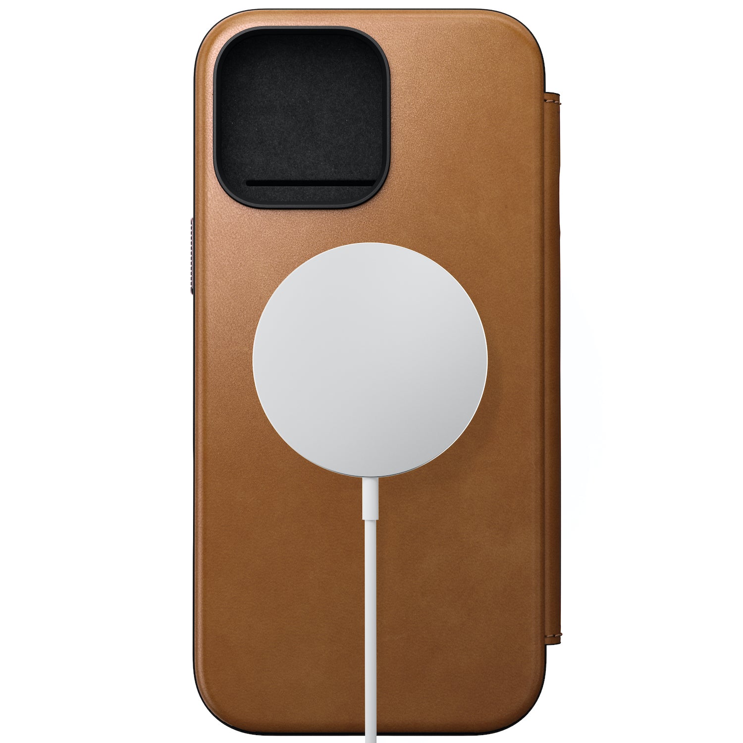 Modern Leather Folio for iPhone 16 Series