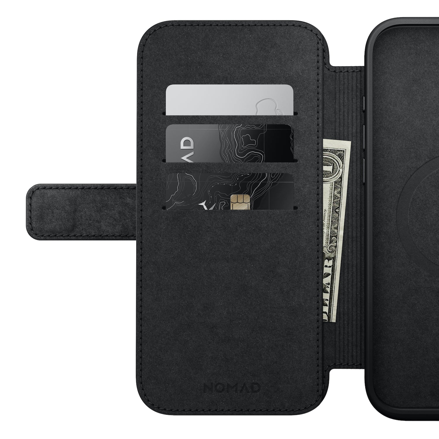 Modern Leather Folio for iPhone 16 Series