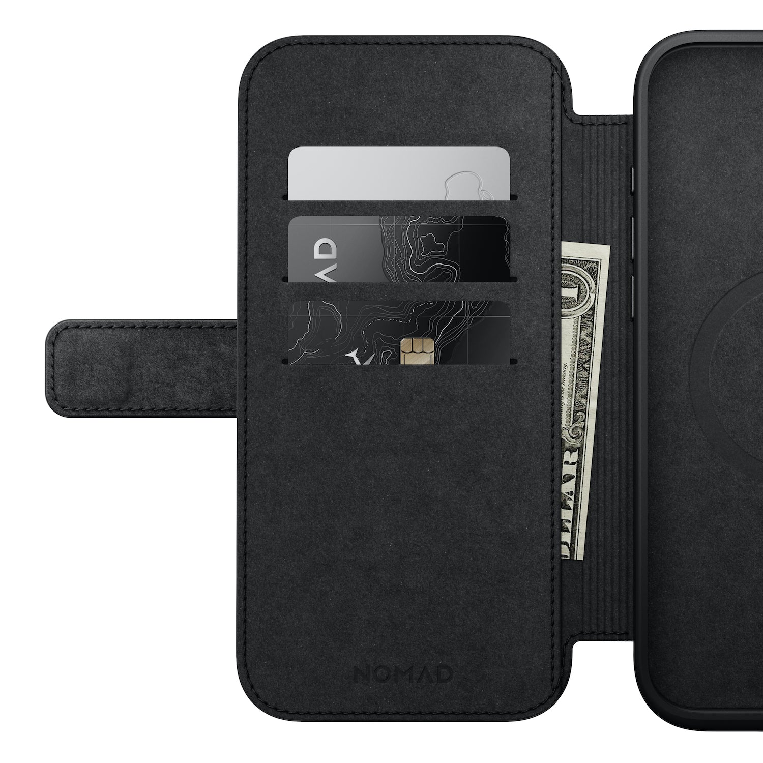 Modern Leather Folio for iPhone 16 Series