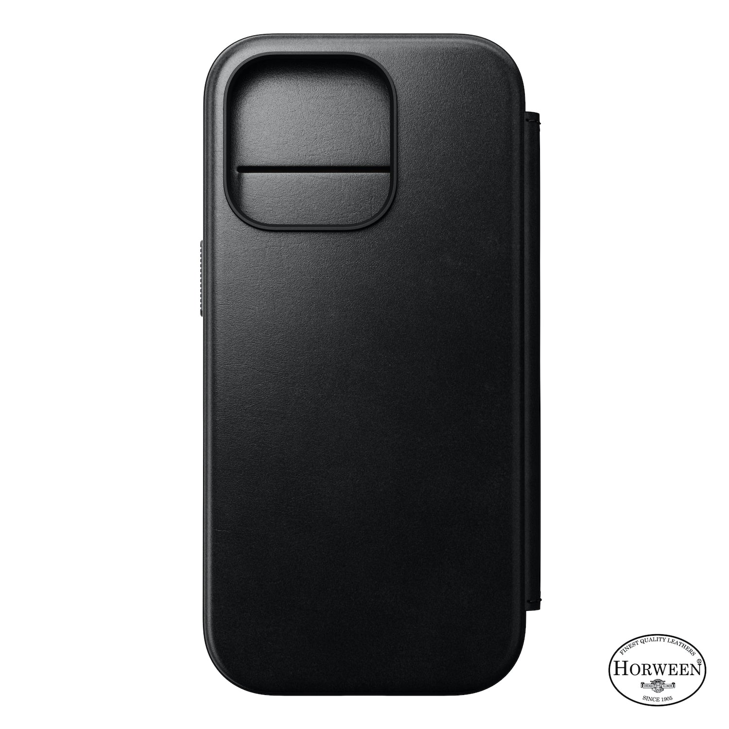 Modern Horween Leather Folio for iPhone 16 Pro and Pro Max