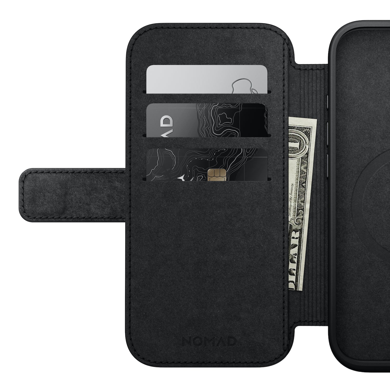 Modern Leather Folio for iPhone 16 Series