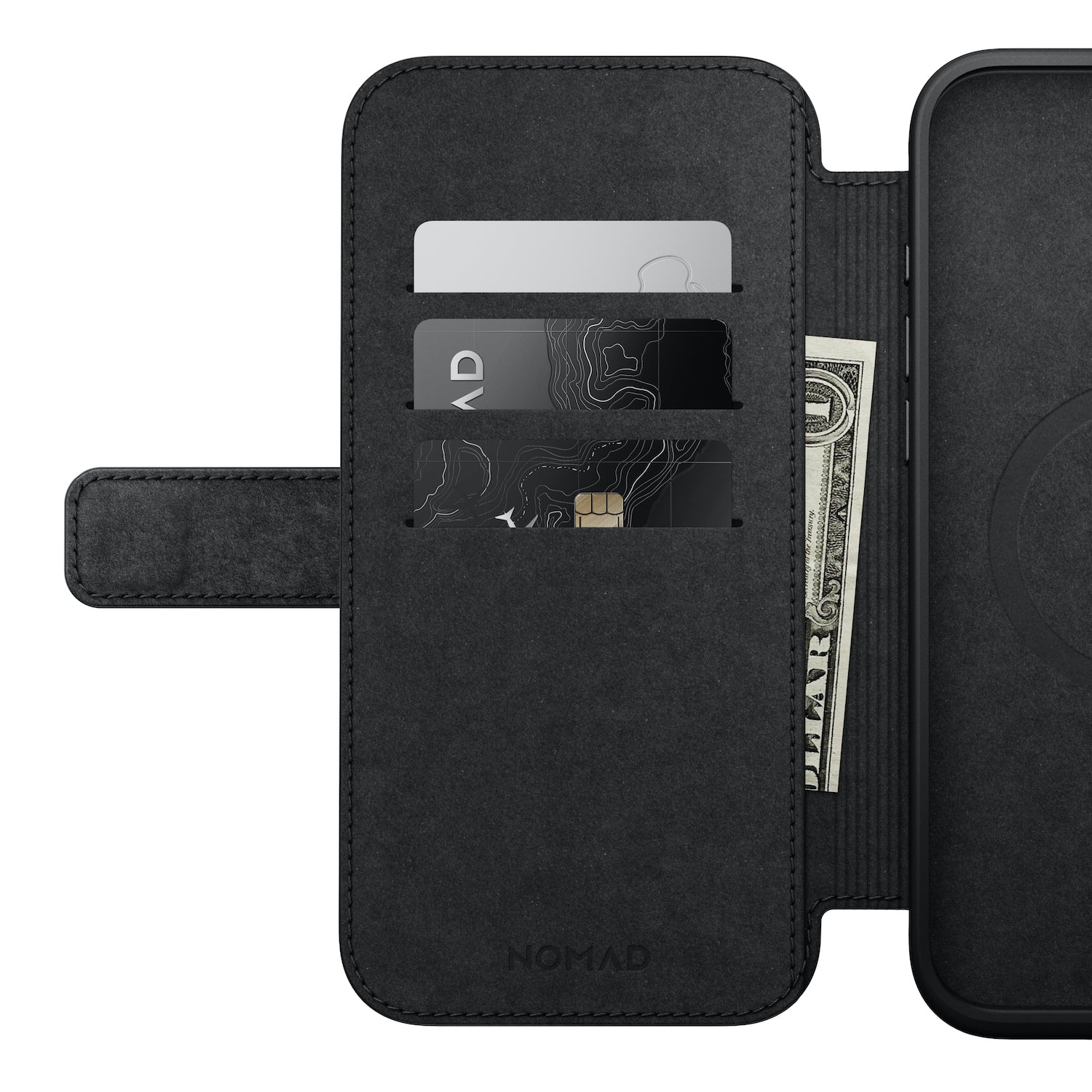 Modern Leather Folio for iPhone 16 Series