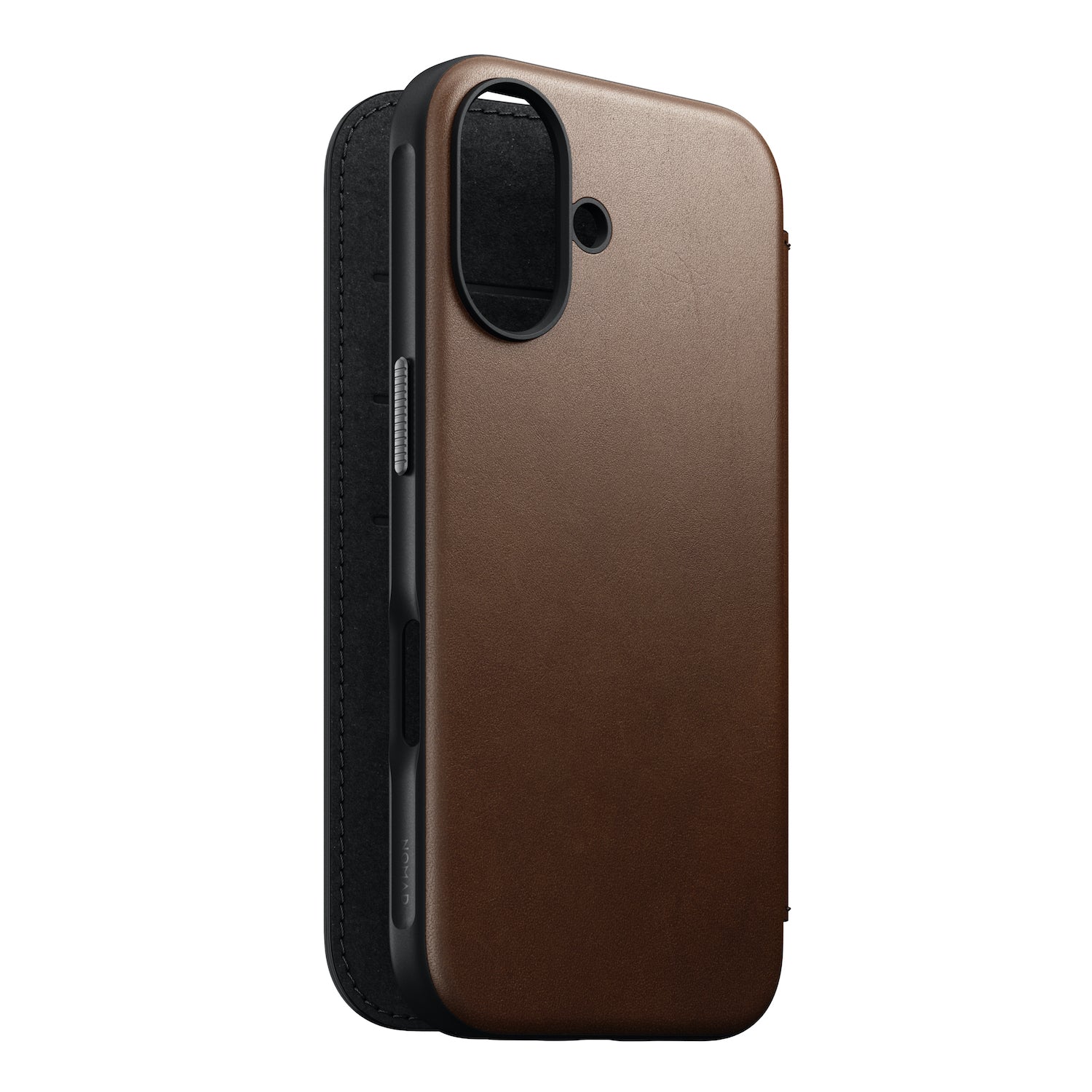 Modern Leather Folio for iPhone 16 Series