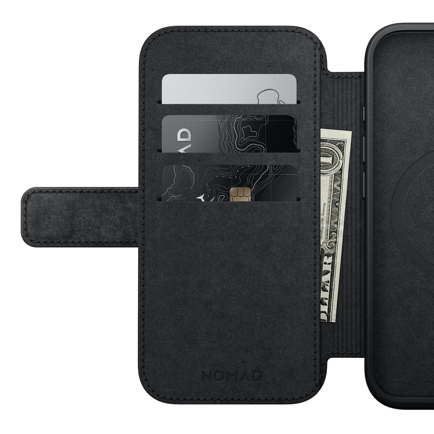 Modern Leather Folio for iPhone 16 Series