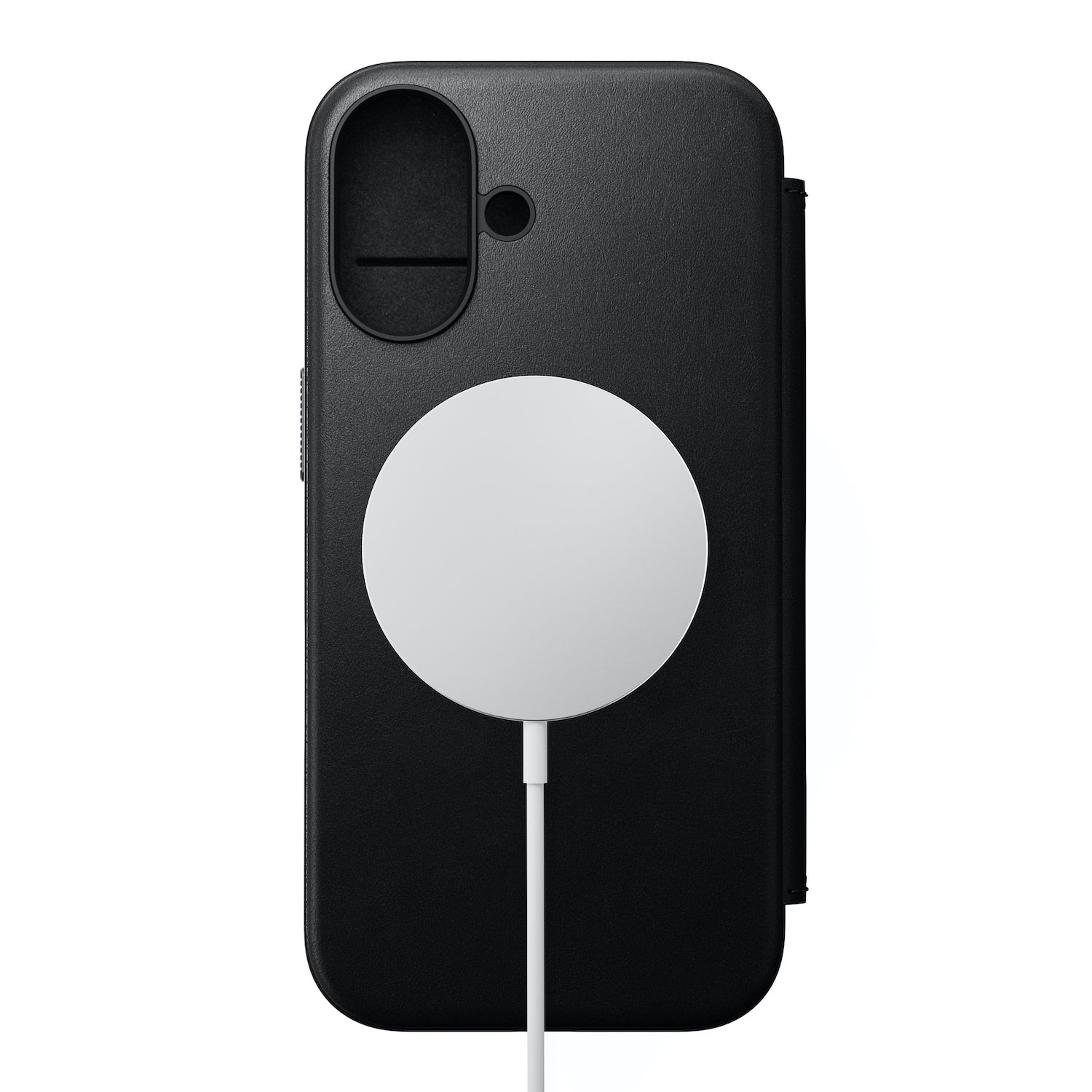 Modern Leather Folio for iPhone 16 Series