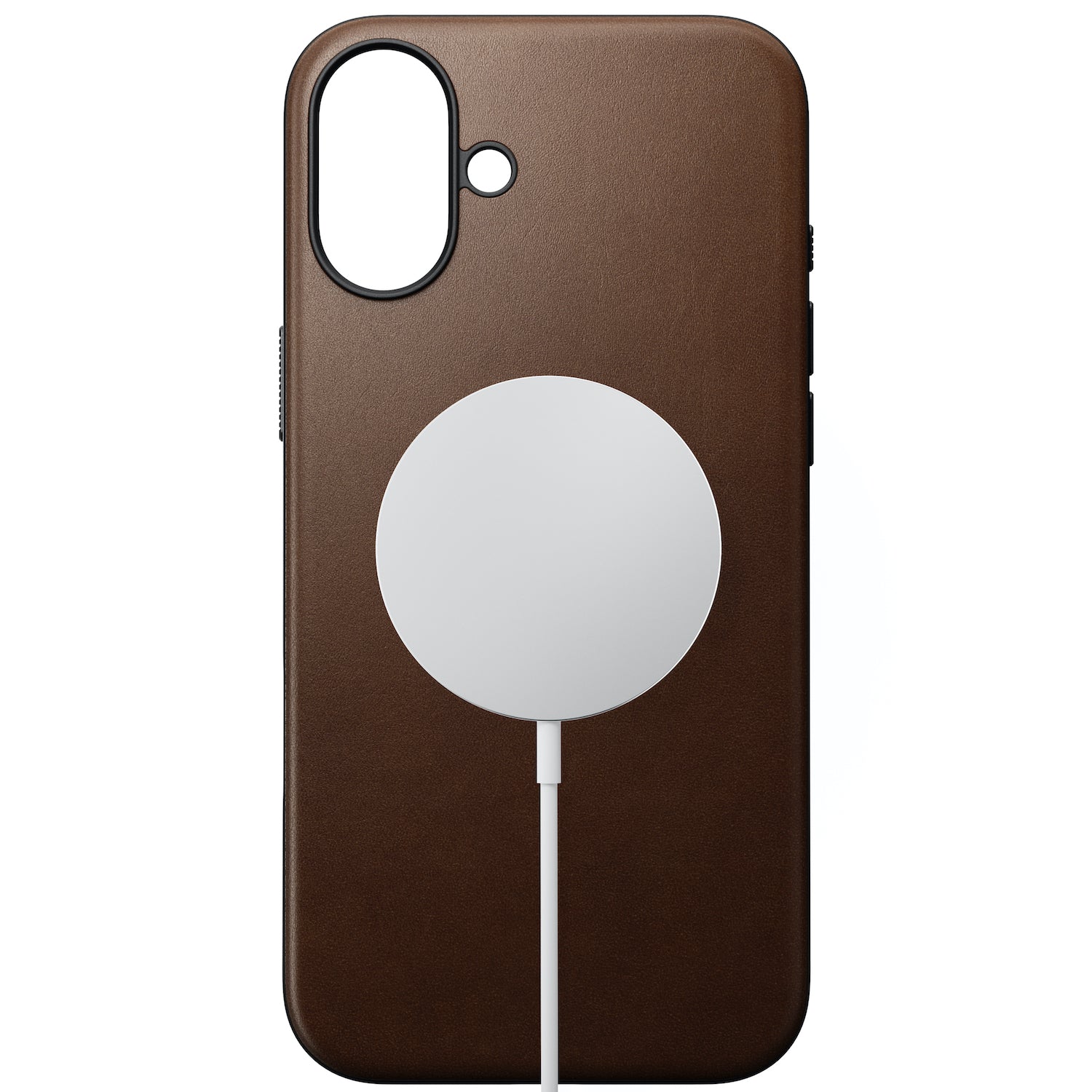 Modern Leather Case for iPhone 16 Series
