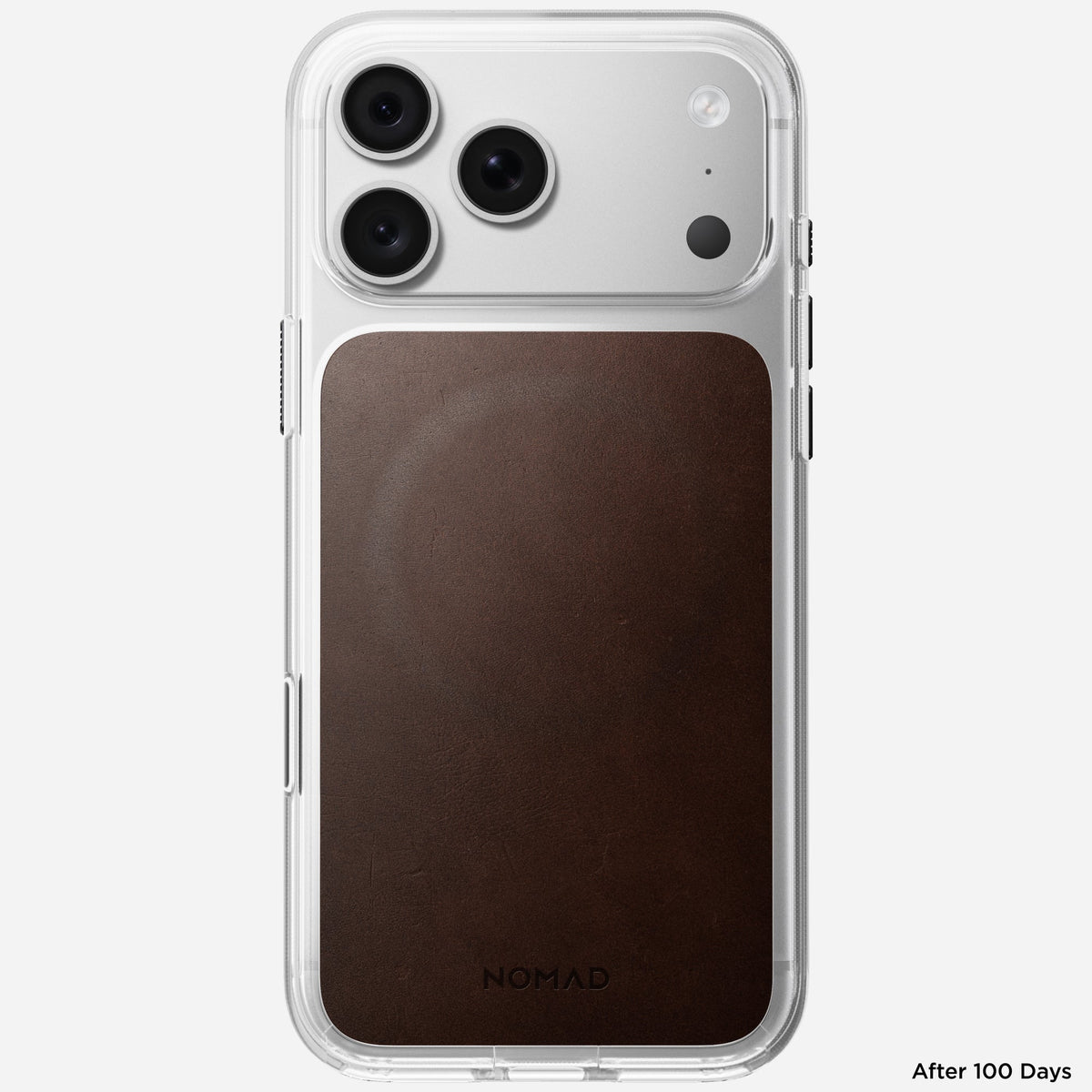 Clear Horween Leather Case for iPhone 18 Pro and Pro Max