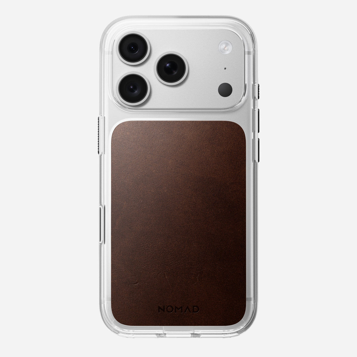 Clear Horween Leather Case for iPhone 18 Pro and Pro Max