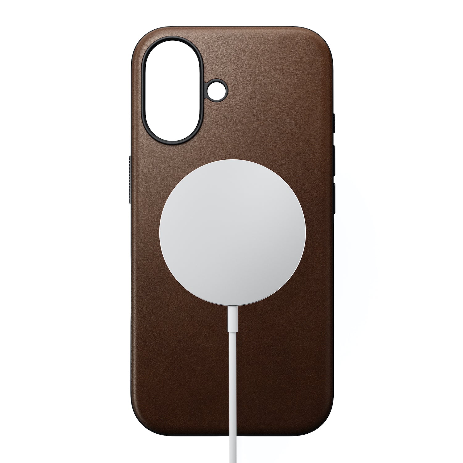 Modern Leather Case for iPhone 16 Series