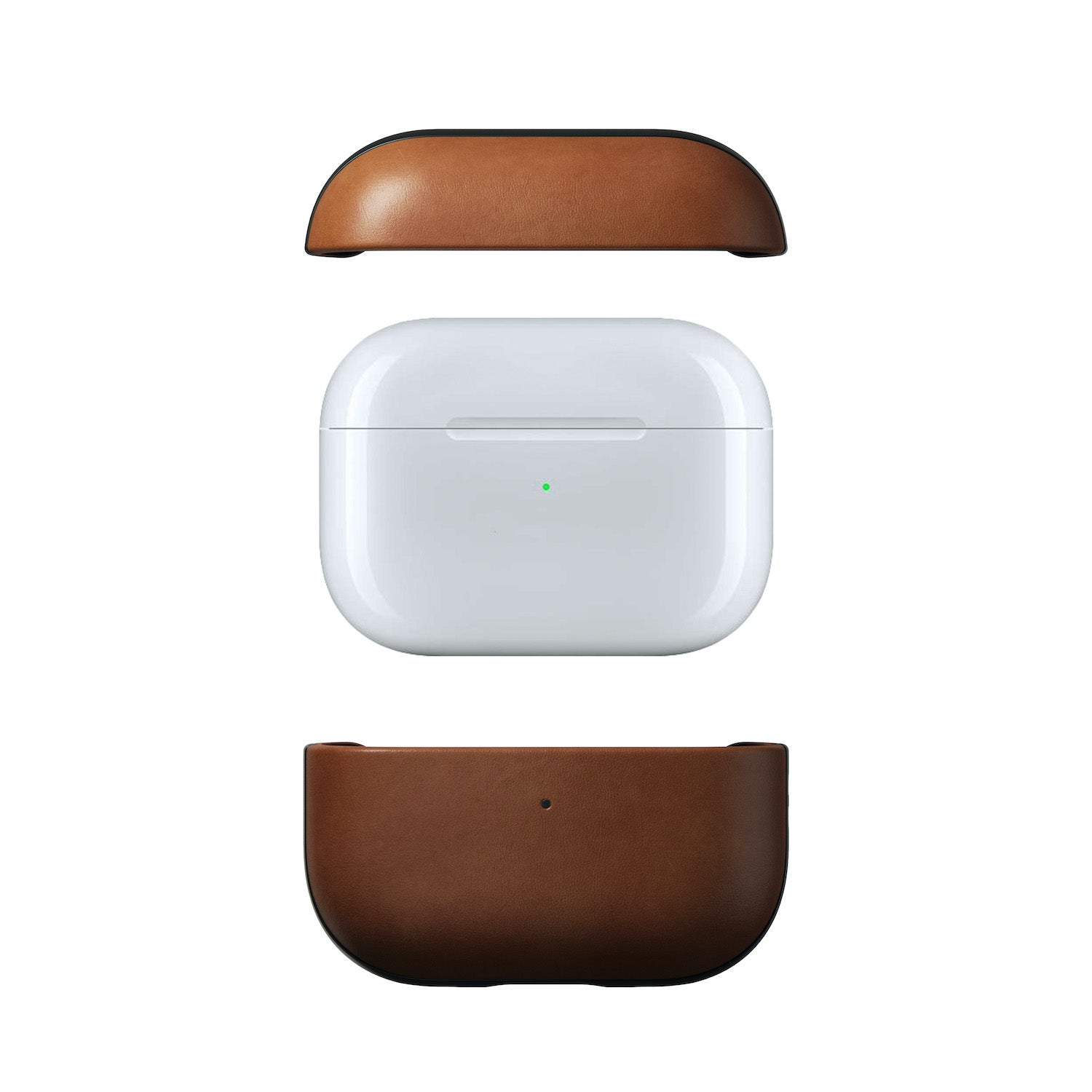 Modern Leather Case - AirPods Pro 2 - English Tan