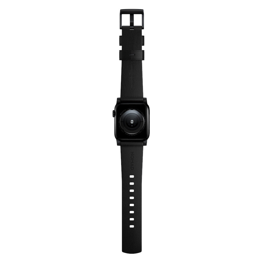 Modern Band for Apple Watch 44/45/46/49mm - Black with Black Hardware