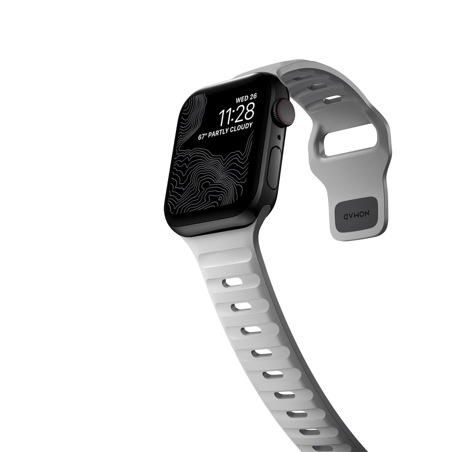 Sport Band for Apple Watch 38/40/41mm - Lunar Grey