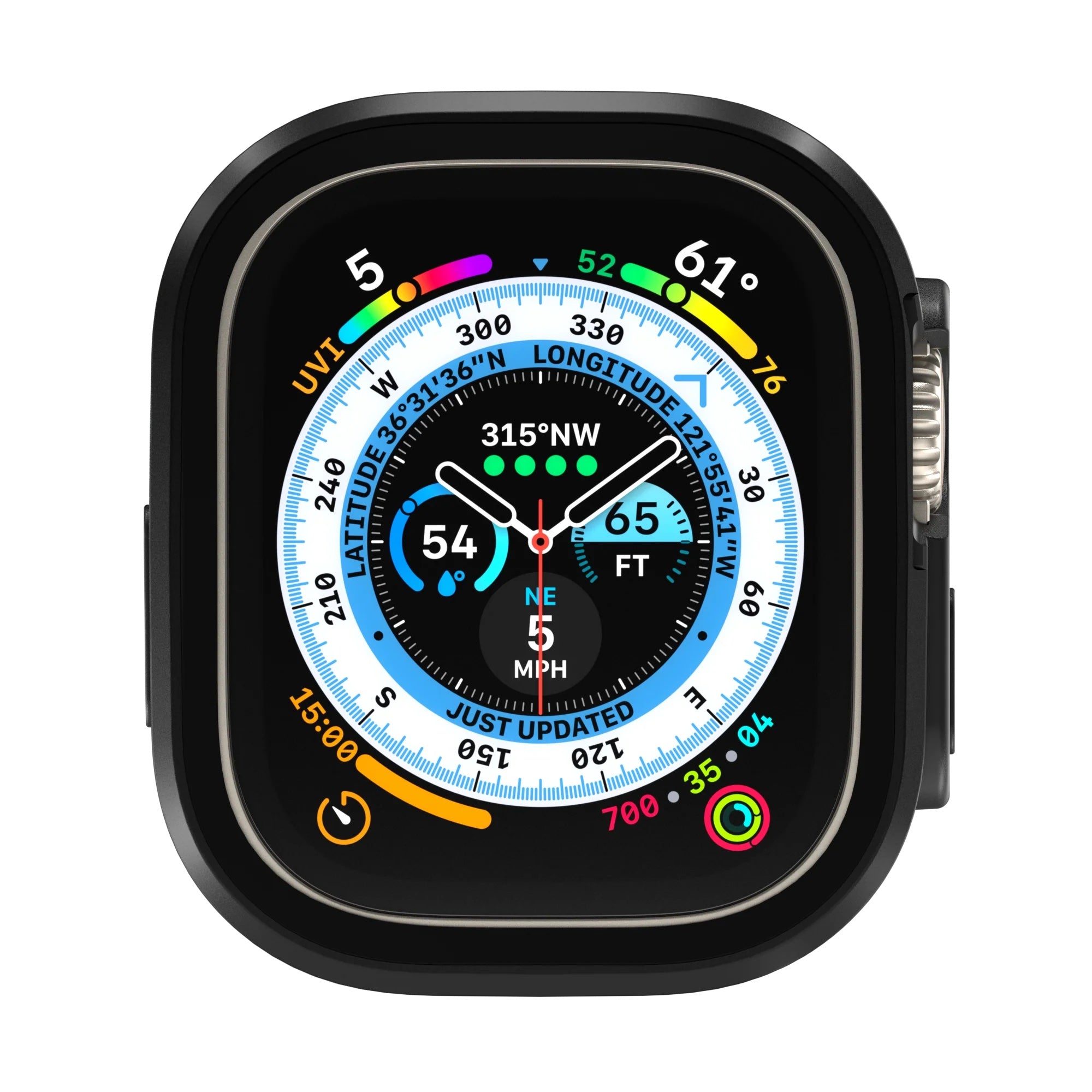 Modern Hybrid Apple Watch Case - Apple Watch Ultra/Ultra 2 (49mm)