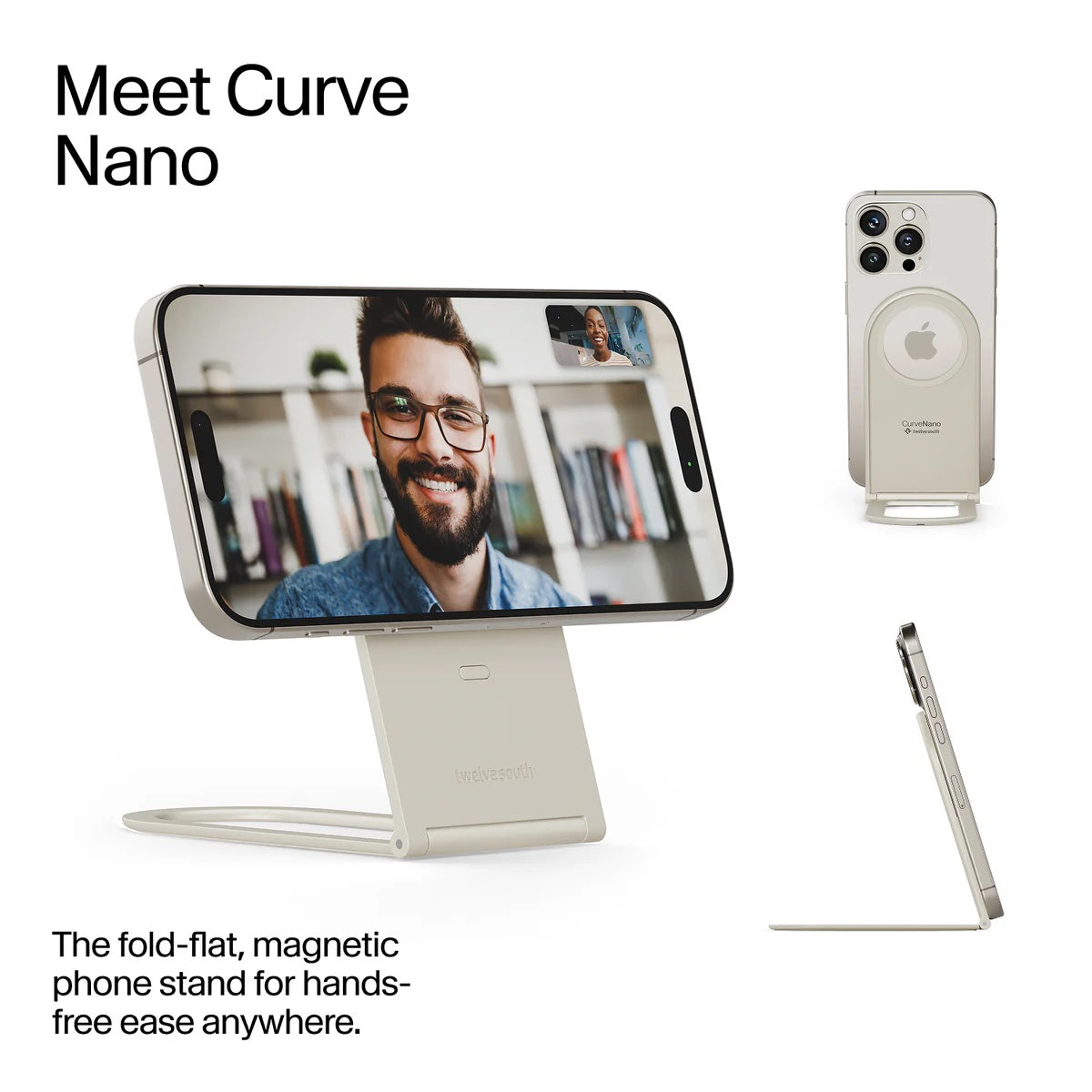 Curve Nano Magnetic Phone Stand