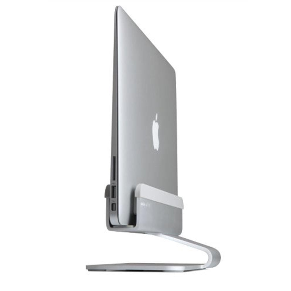 mTower Vertical Laptop Stand - Silver