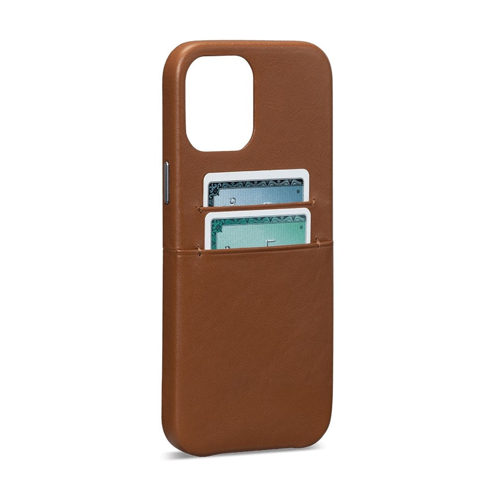 Sena Snap On Wallet Case for iPhone 12/12 Pro Brown