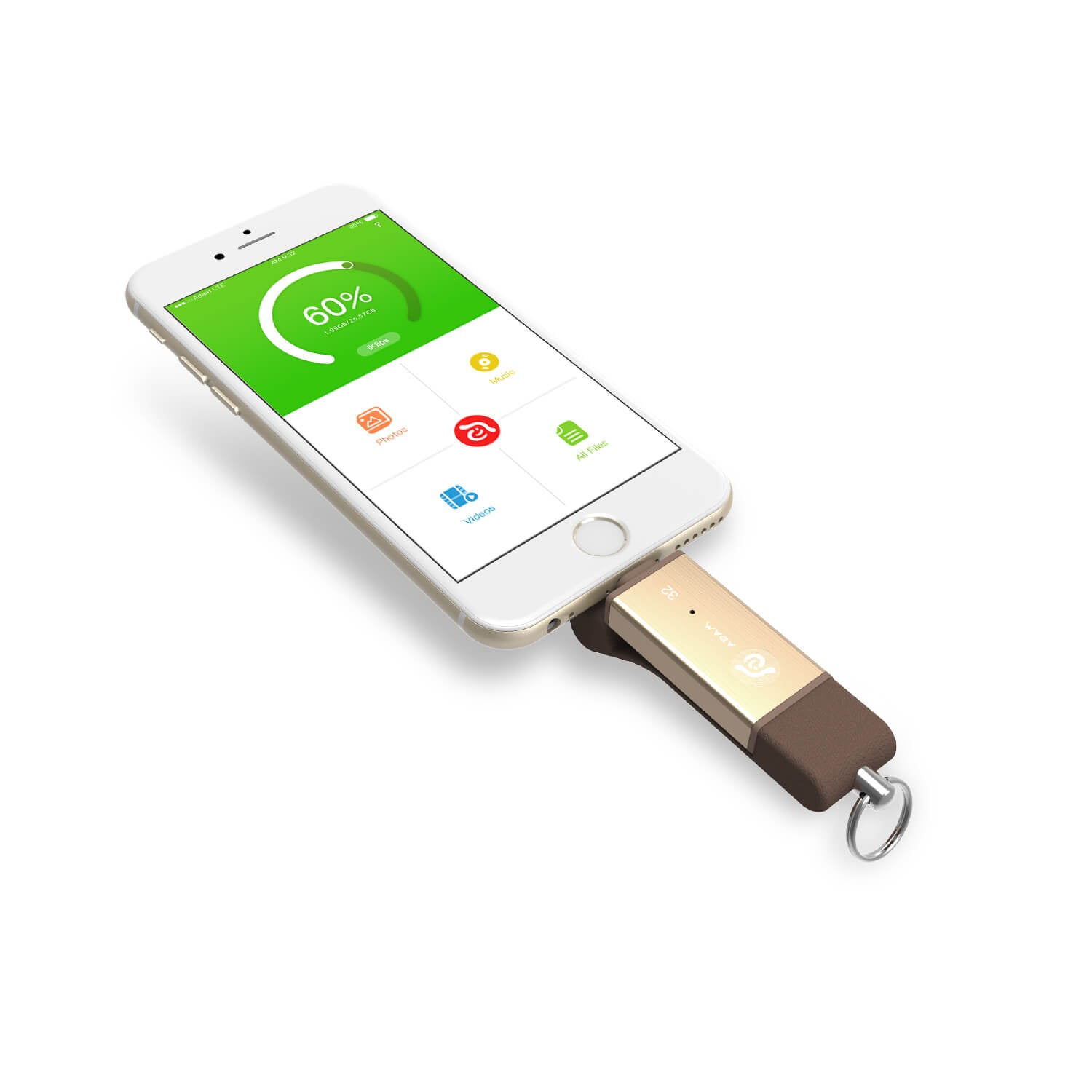 iKlips Duo 32GB - Gold