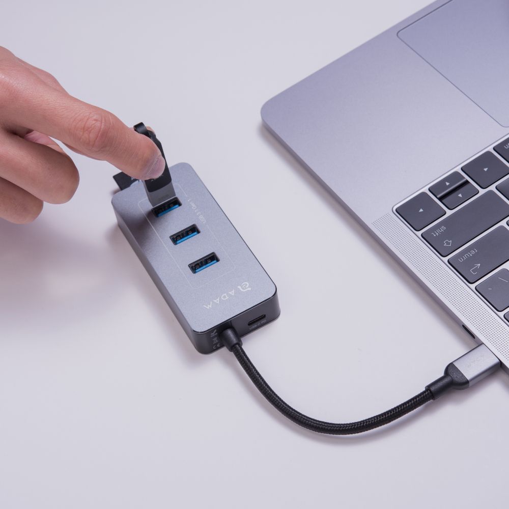 CASA PDC601 USB Hub - Grey