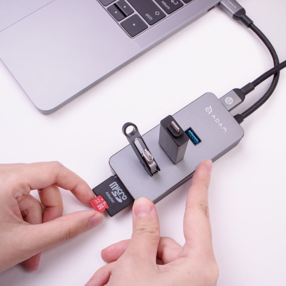 CASA PDC601 USB Hub - Grey