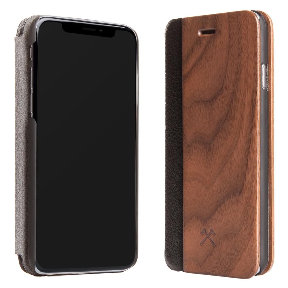 EcoFlip - iPhone X/XS - Walnut