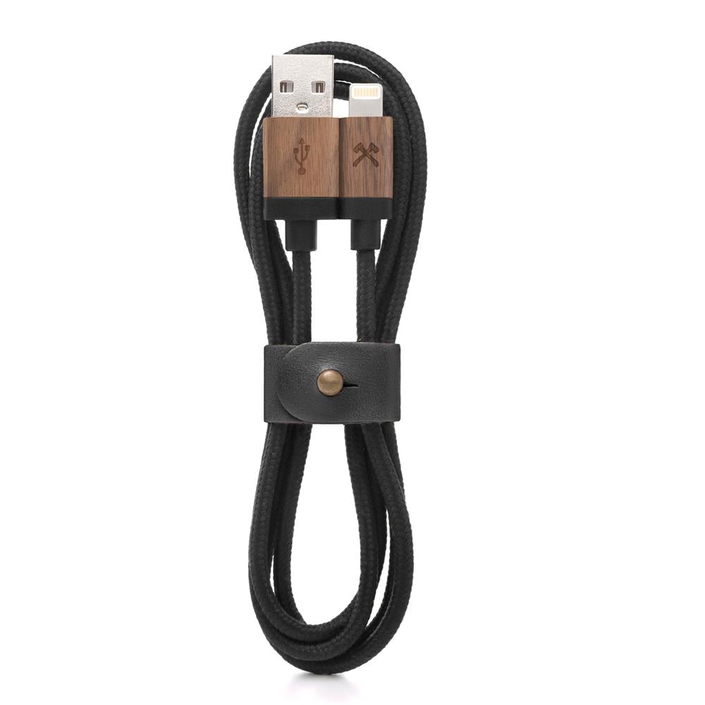 EcoCable - Walnut Black Nylon