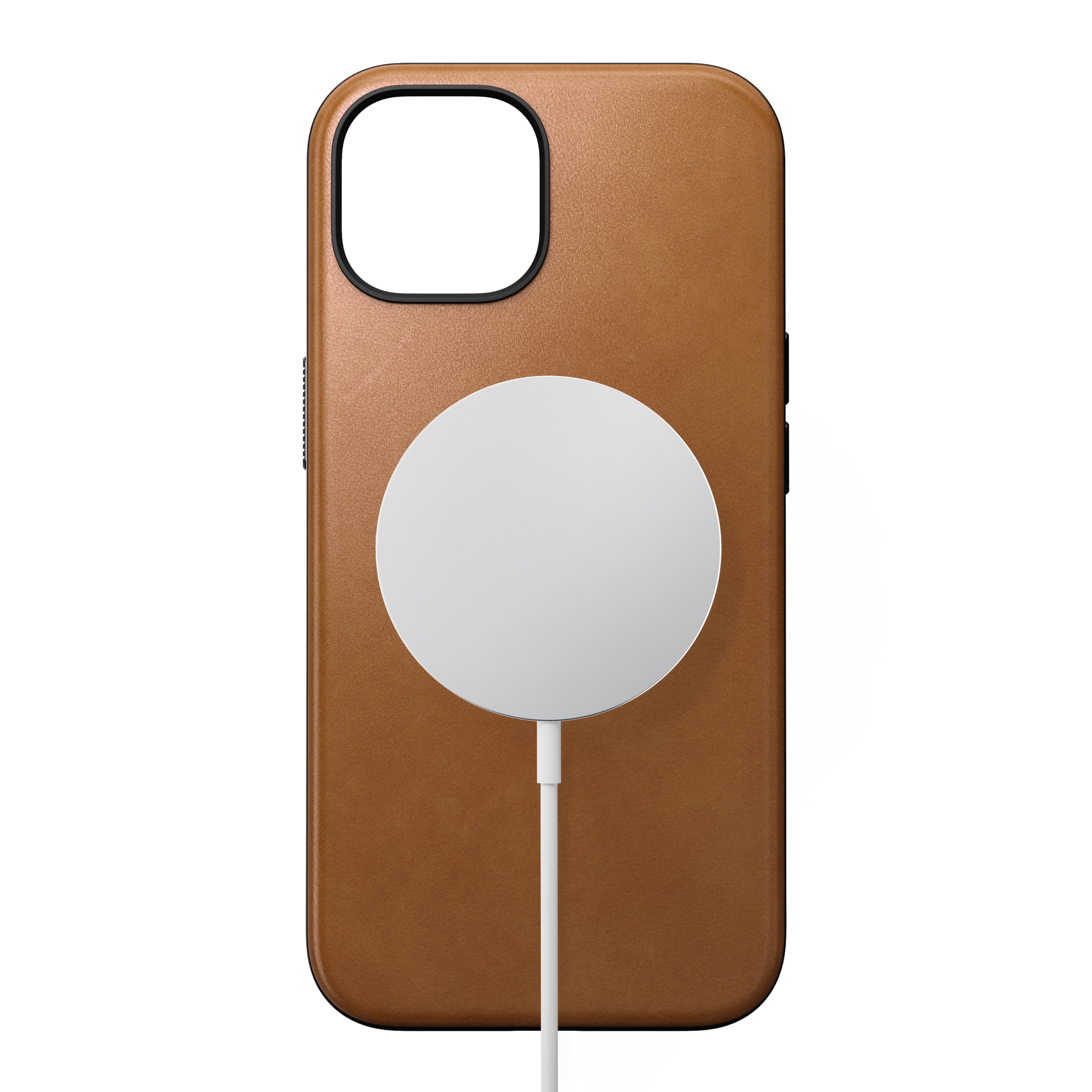 Modern Leather Case for iPhone 15 Series
