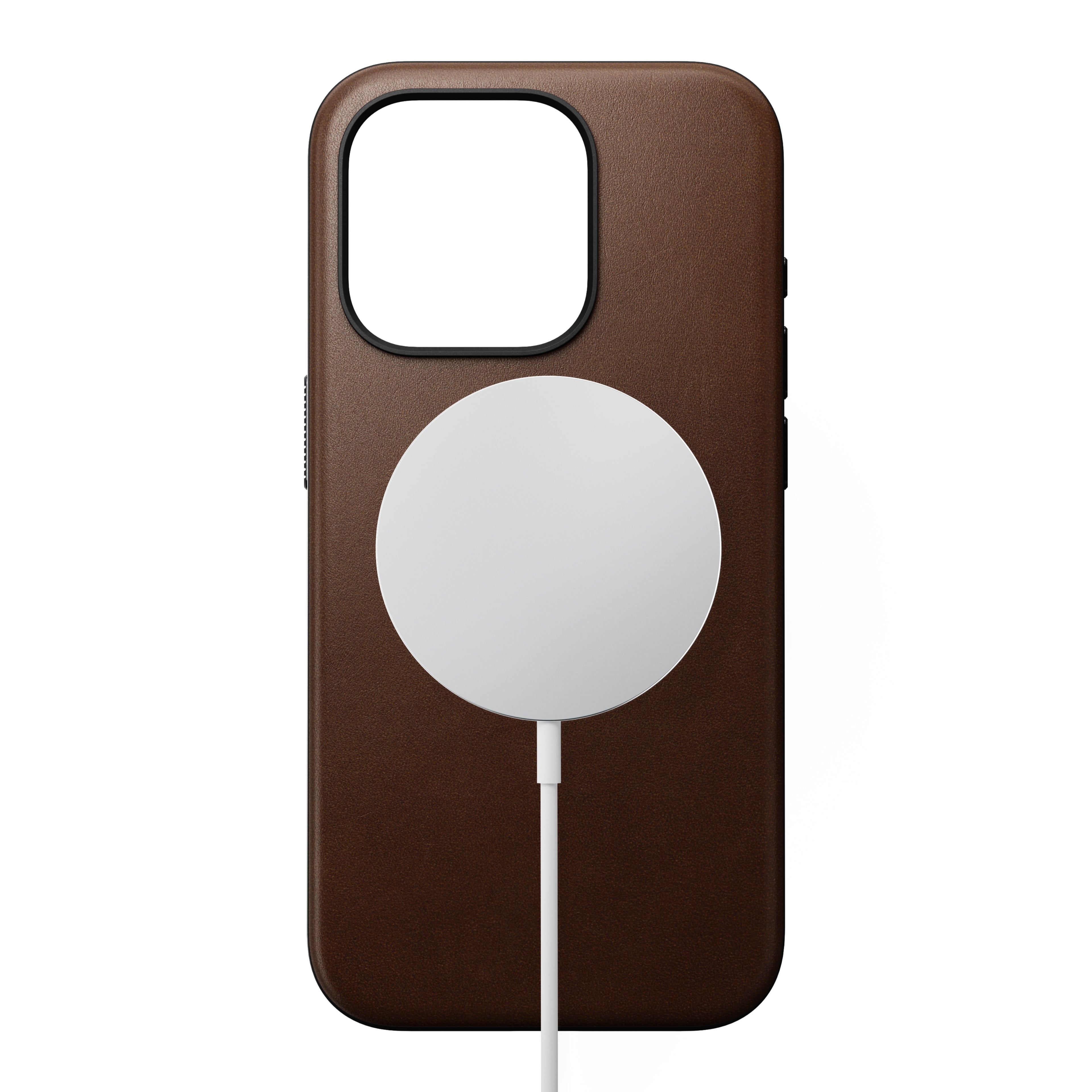 Modern Leather Case for iPhone 15 Series