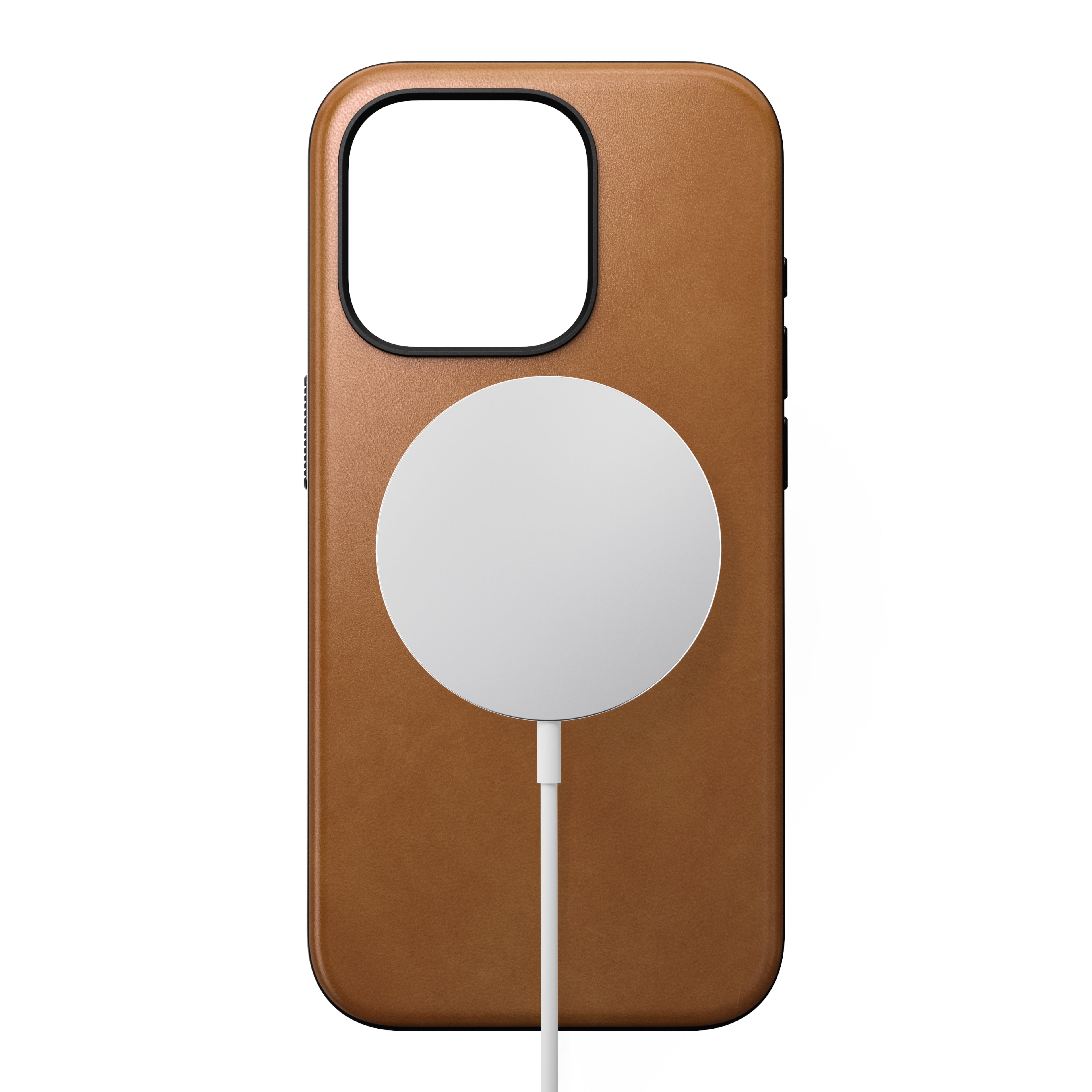 Modern Leather Case for iPhone 15 Series