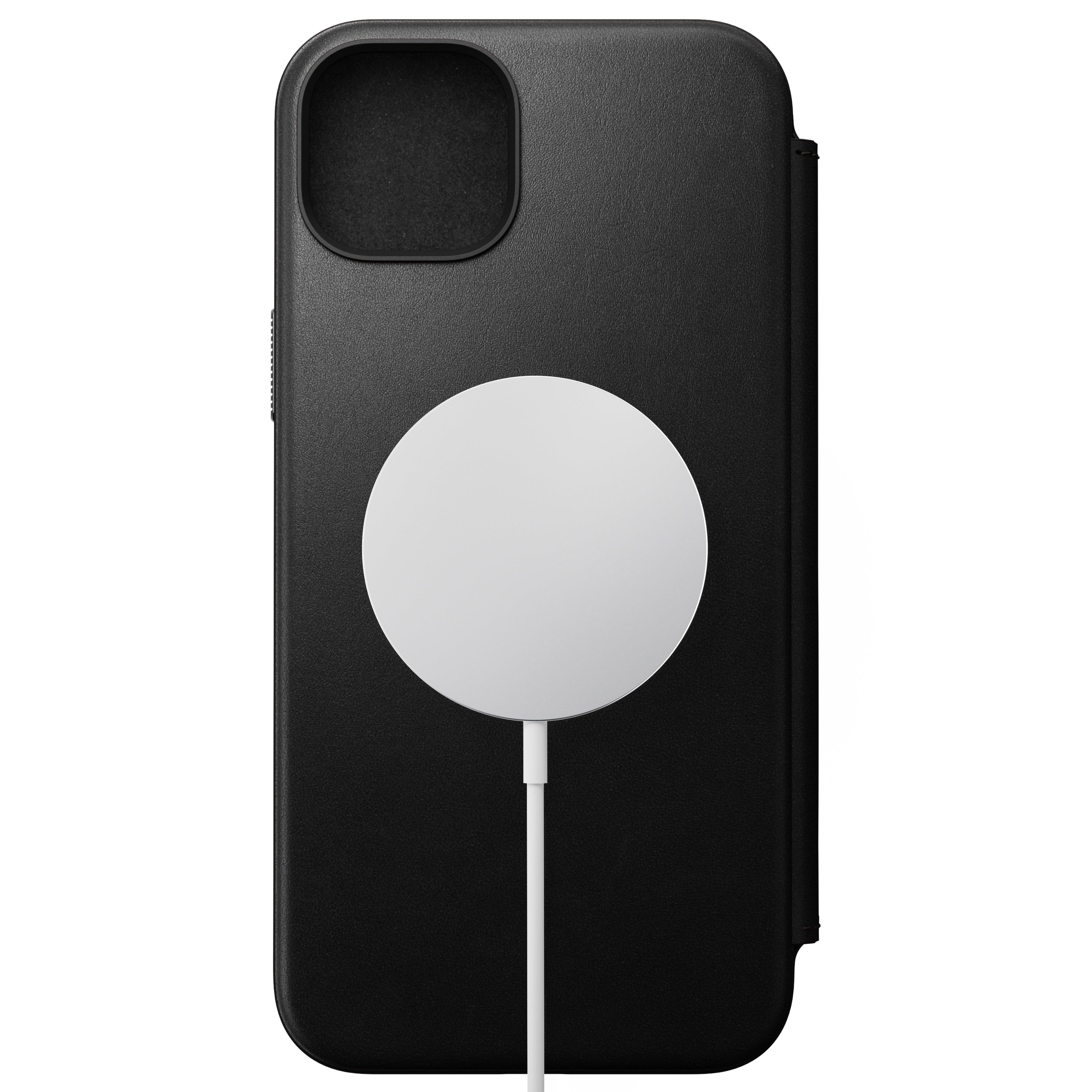 Modern Leather Folio for iPhone 15 Series