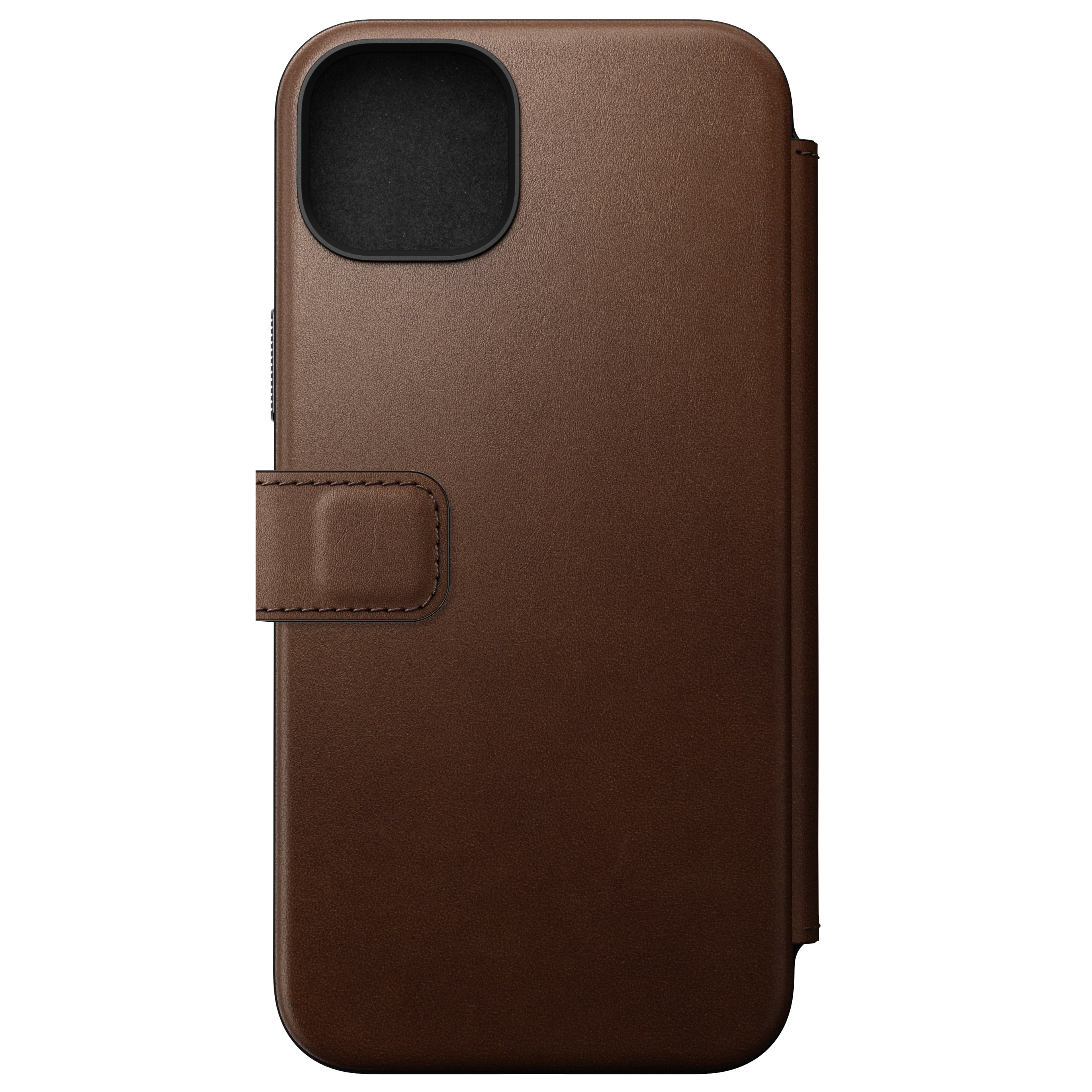 Modern Leather Folio for iPhone 15 Series