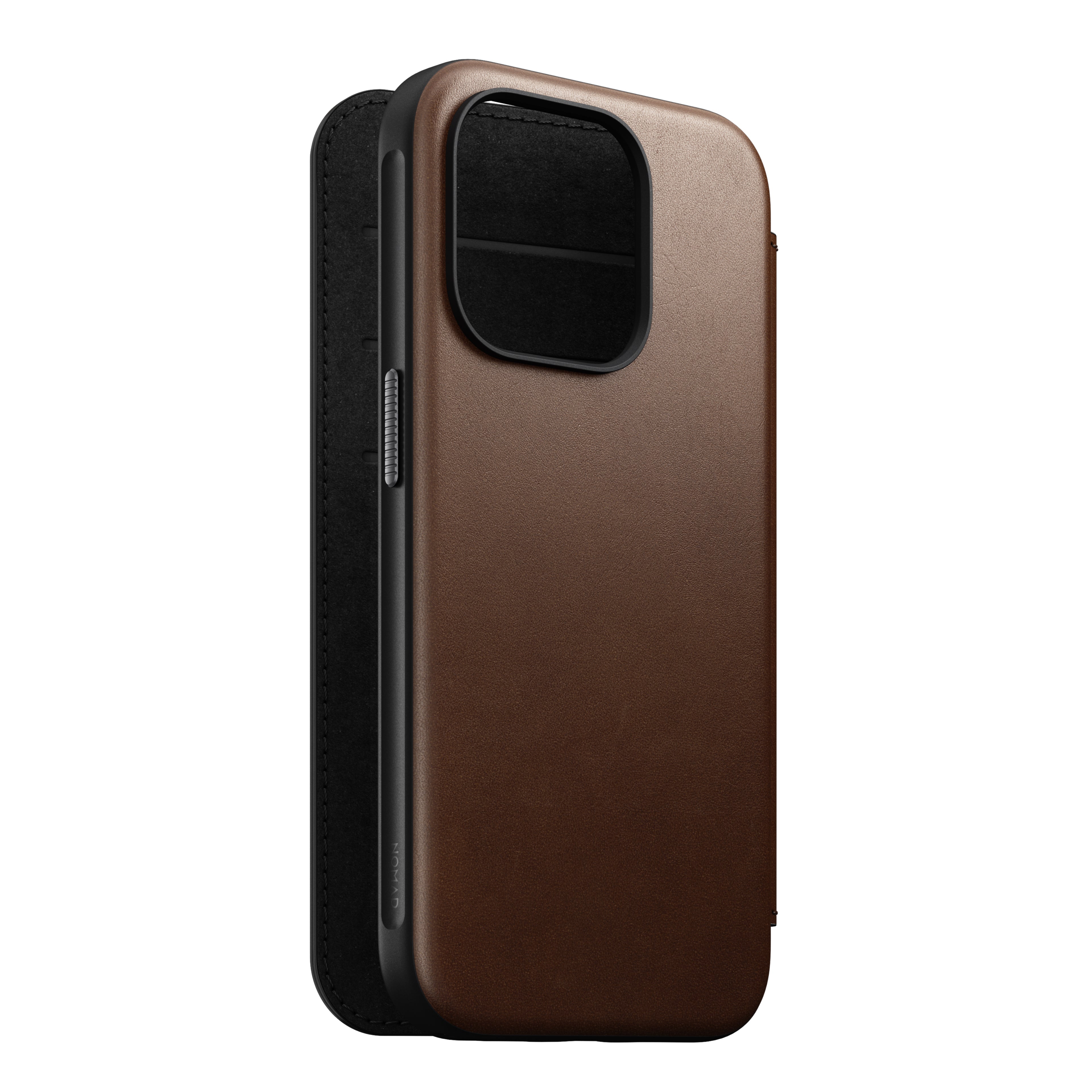 Modern Leather Folio for iPhone 15 Series