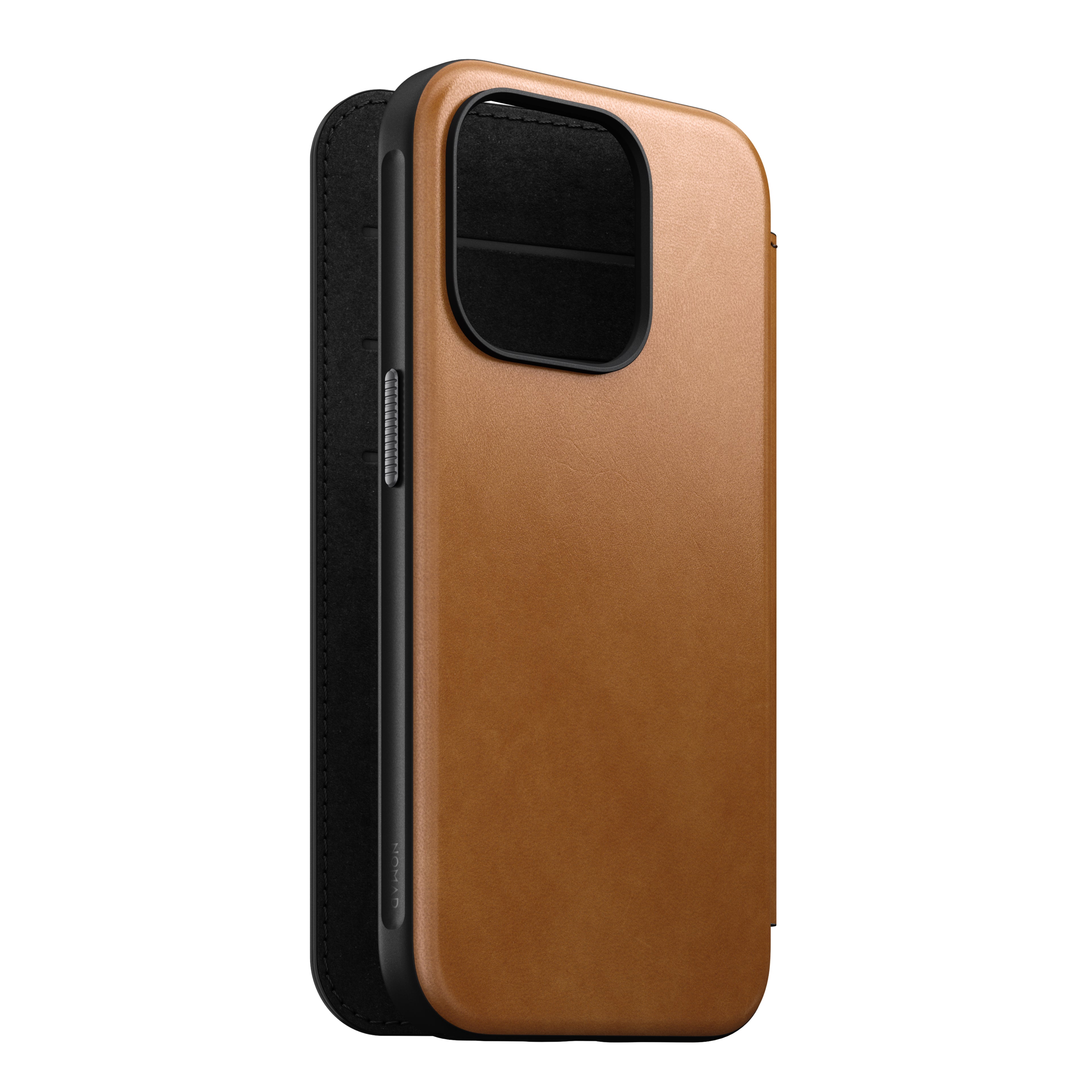 Modern Leather Folio for iPhone 15 Series