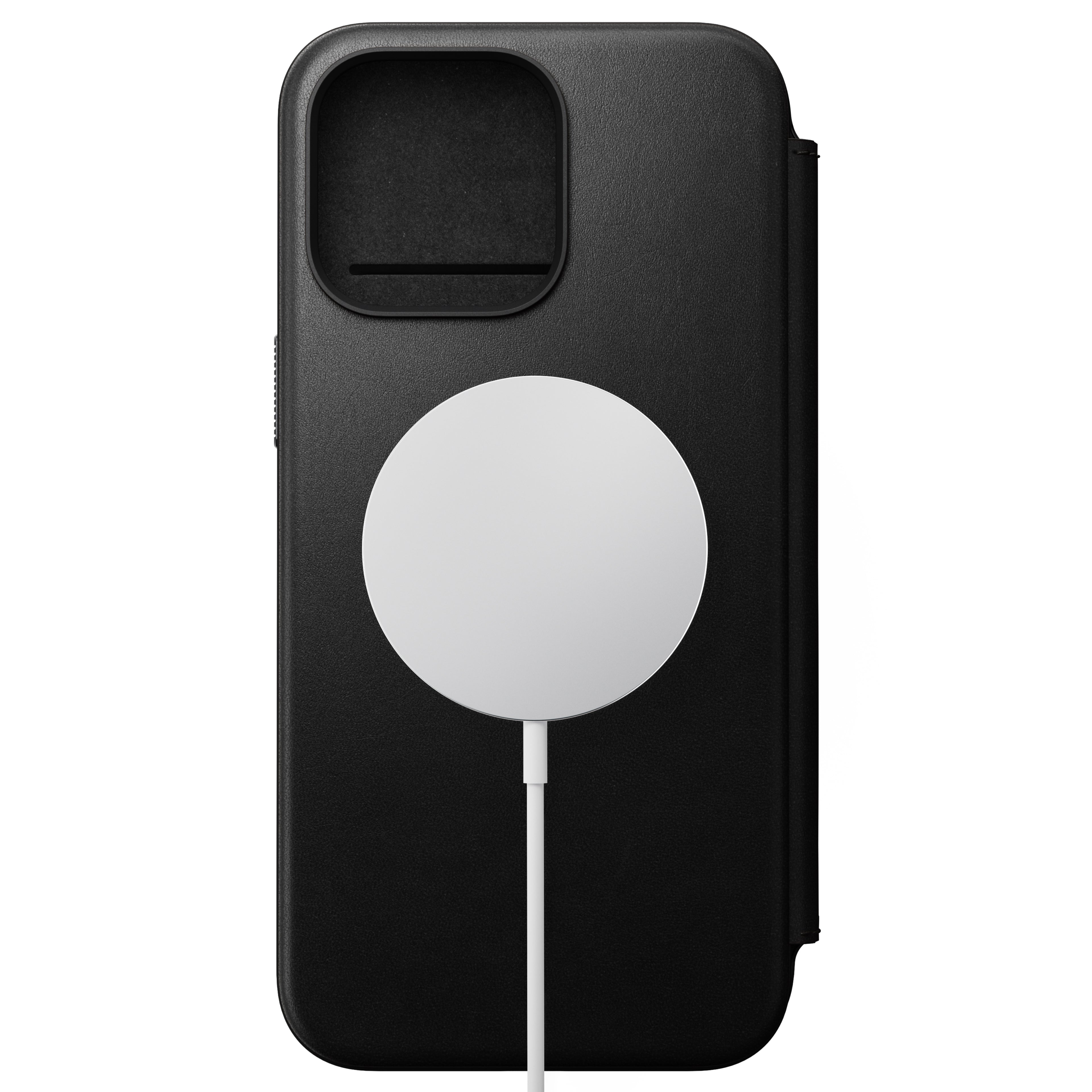 Modern Leather Folio for iPhone 15 Series